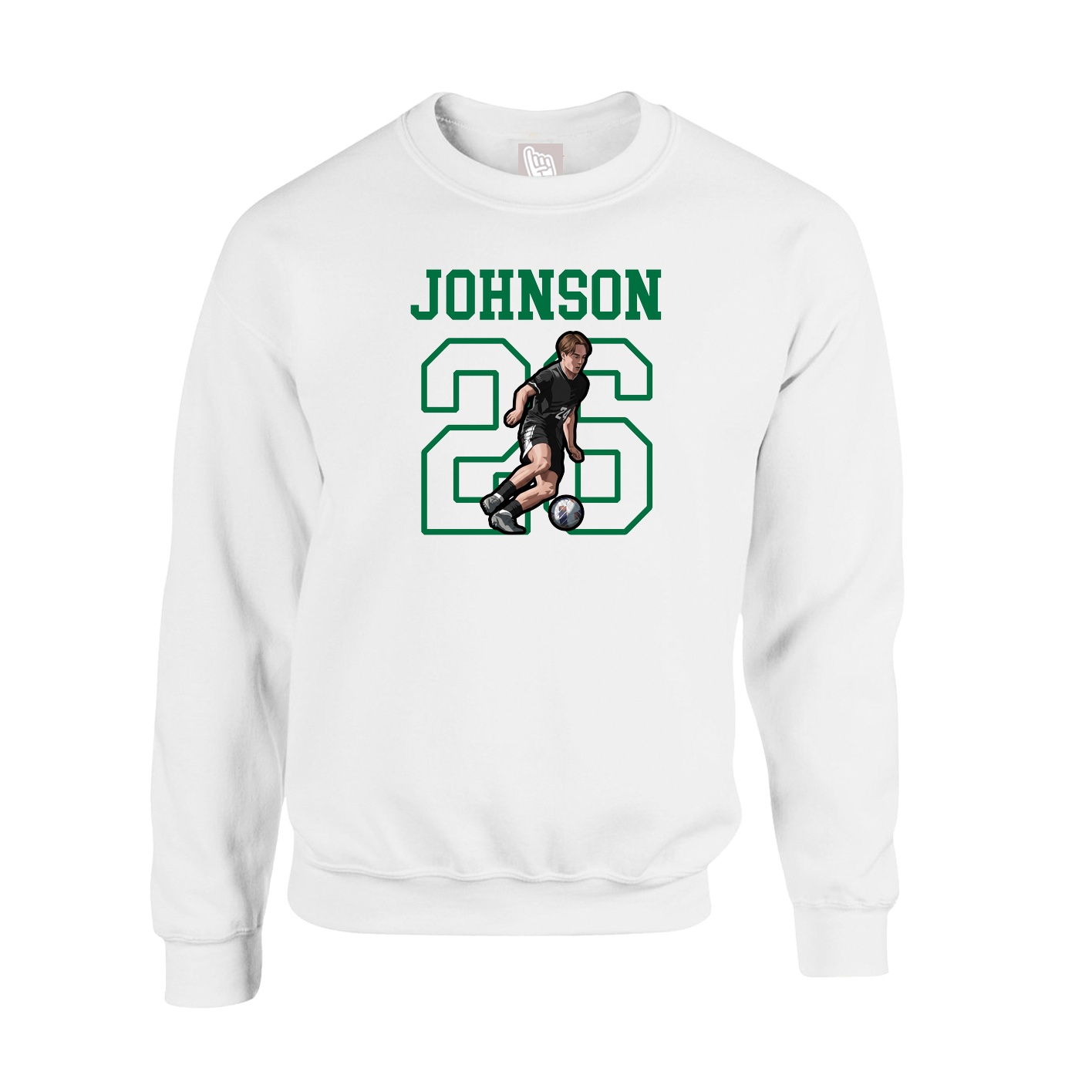 Fleece Crew — Shirsey in White
