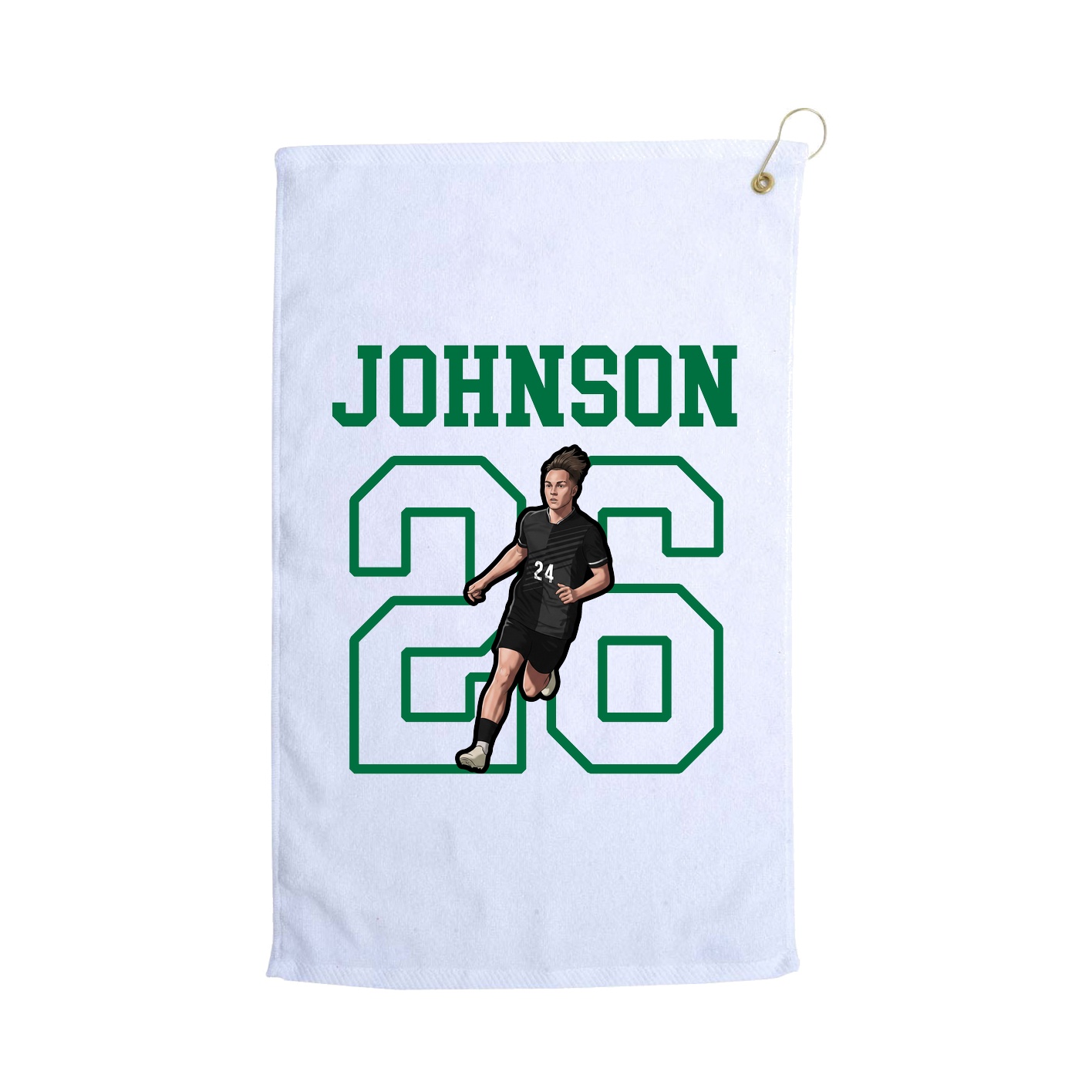 Golf Towel — Shirsey in White