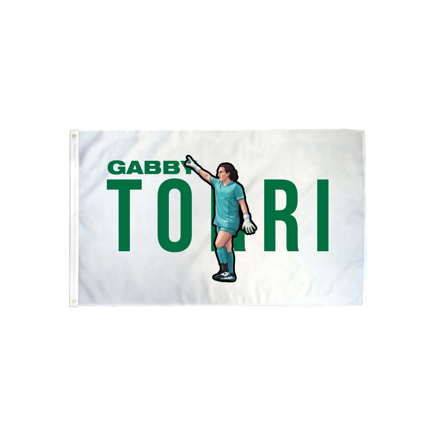 3x5 Flag — Player Name in Classic