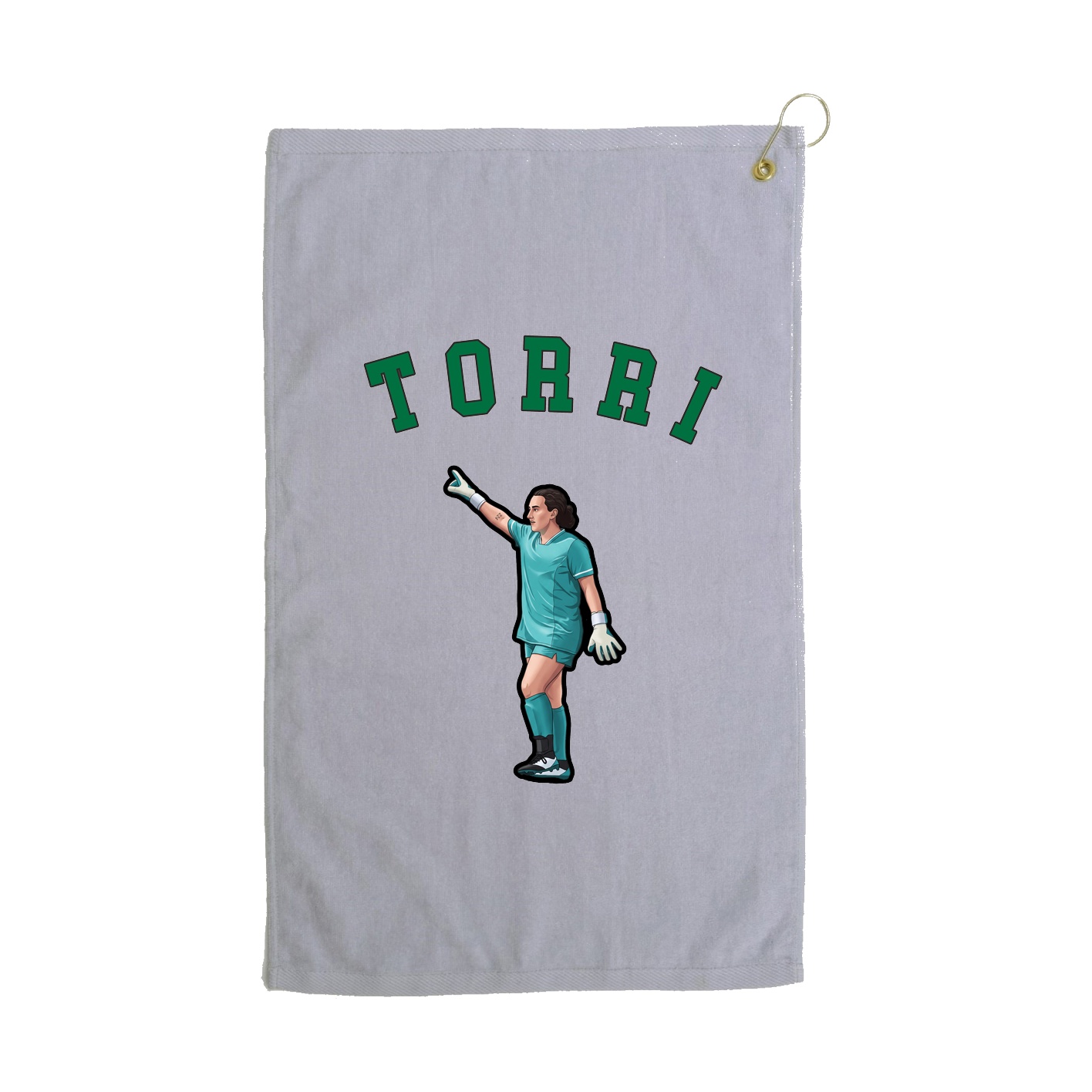 Golf Towel — Shirsey Arch in Grey