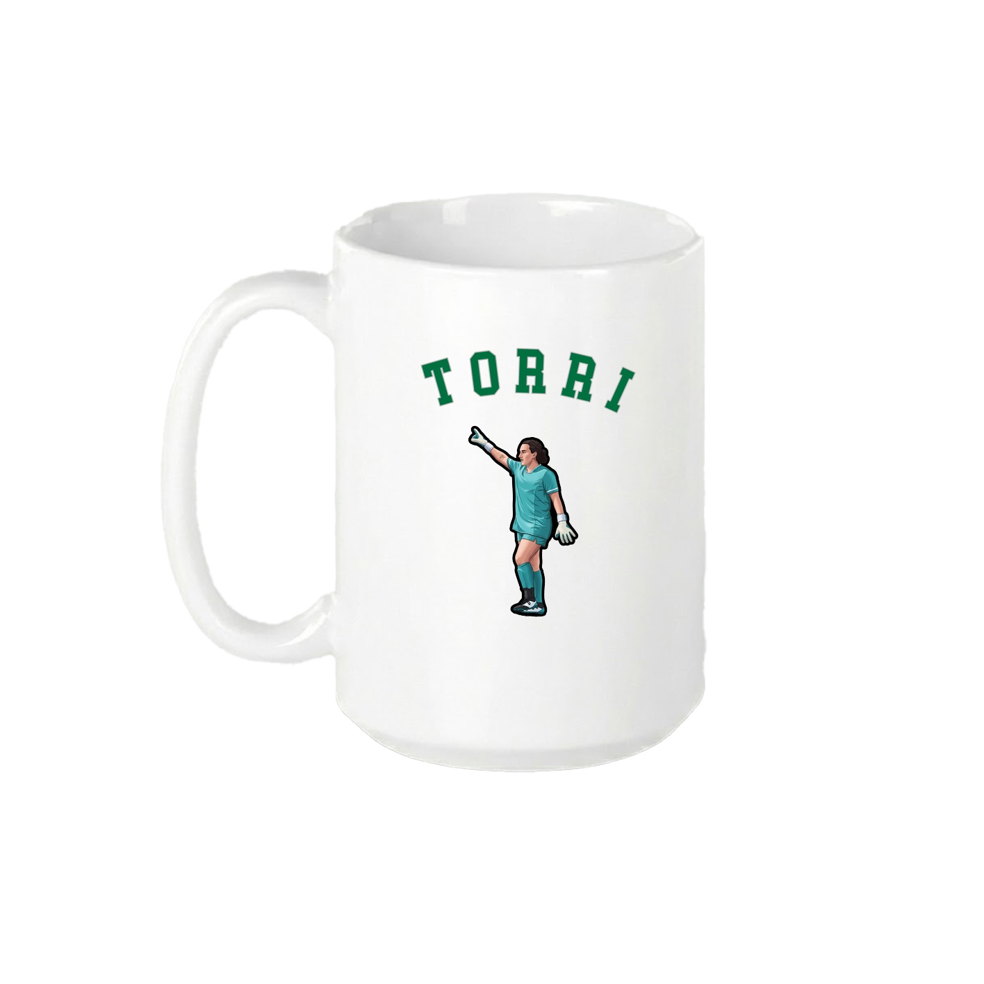 15oz Coffee Mug — Shirsey Arch in White