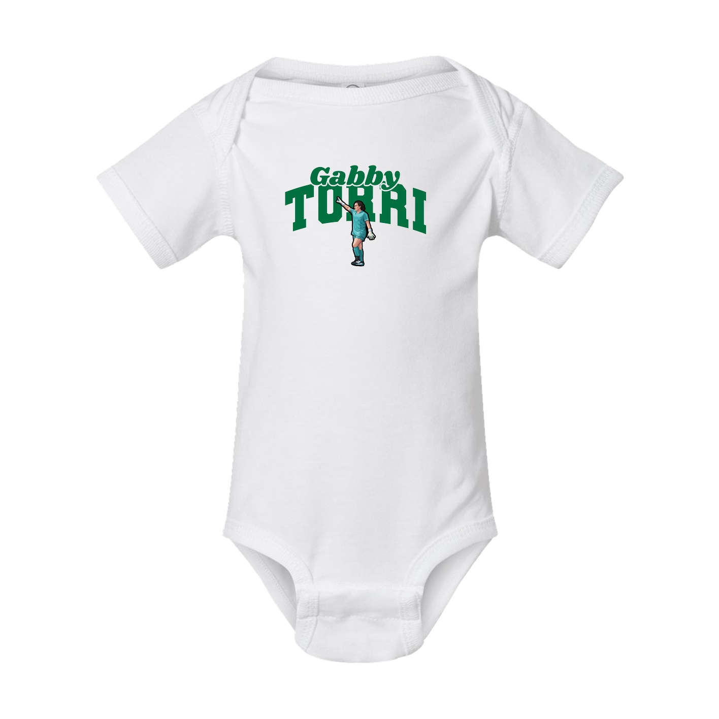 Baby Onesie — Signature Arch in White