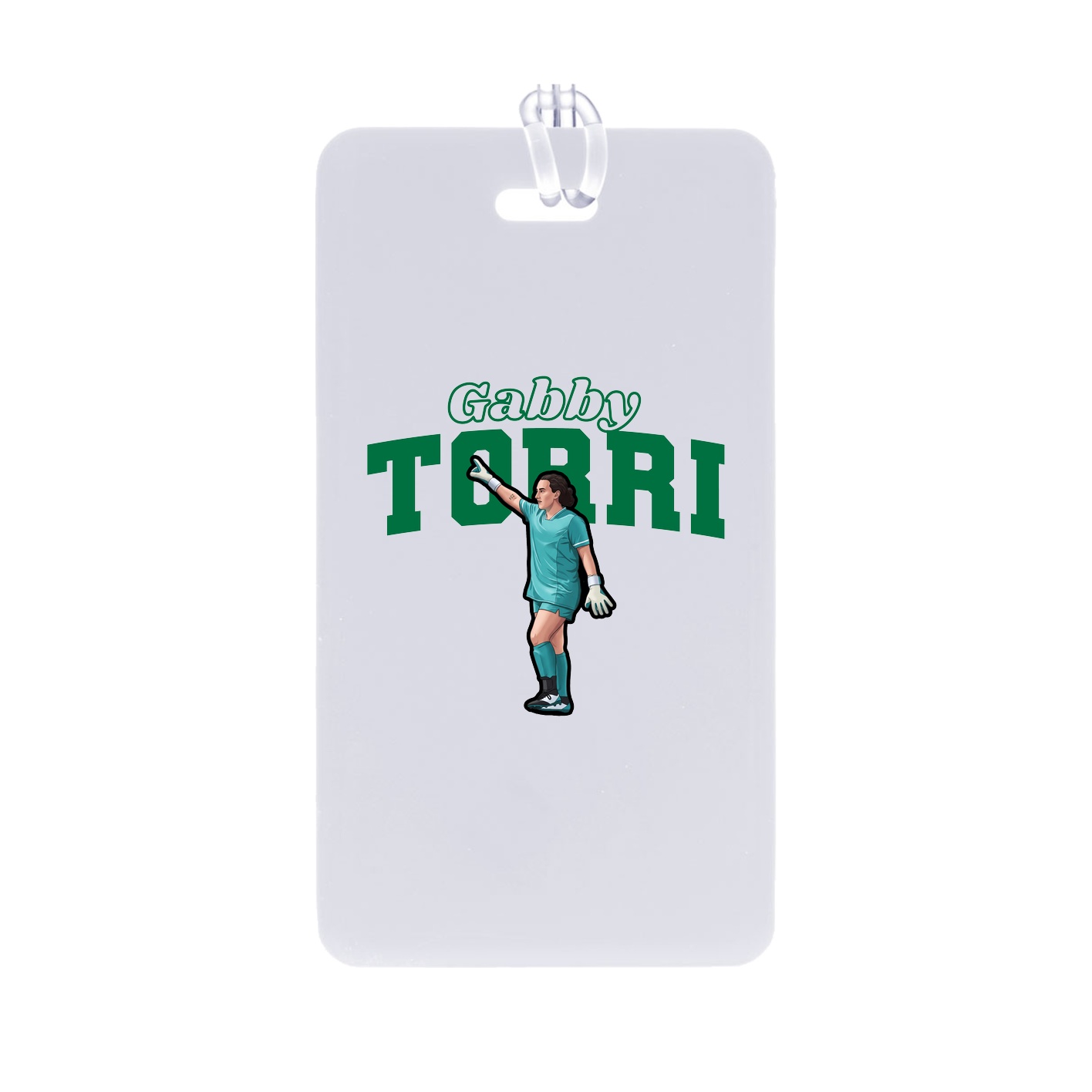 Bag Tag — Name Arch in Classic