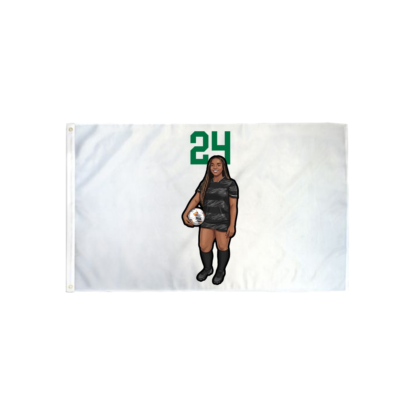 3x5 Flag — Number Top in Classic