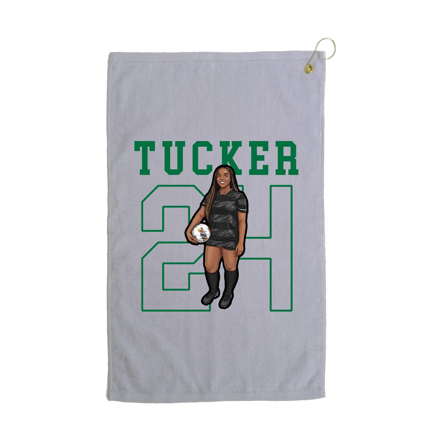 Golf Towel — Shirsey in Grey