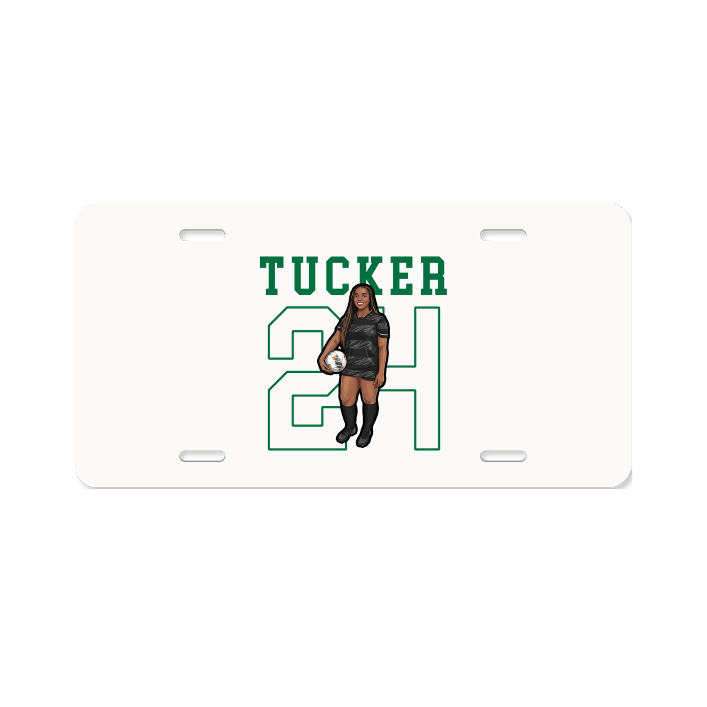 License Plate — Shirsey in Classic