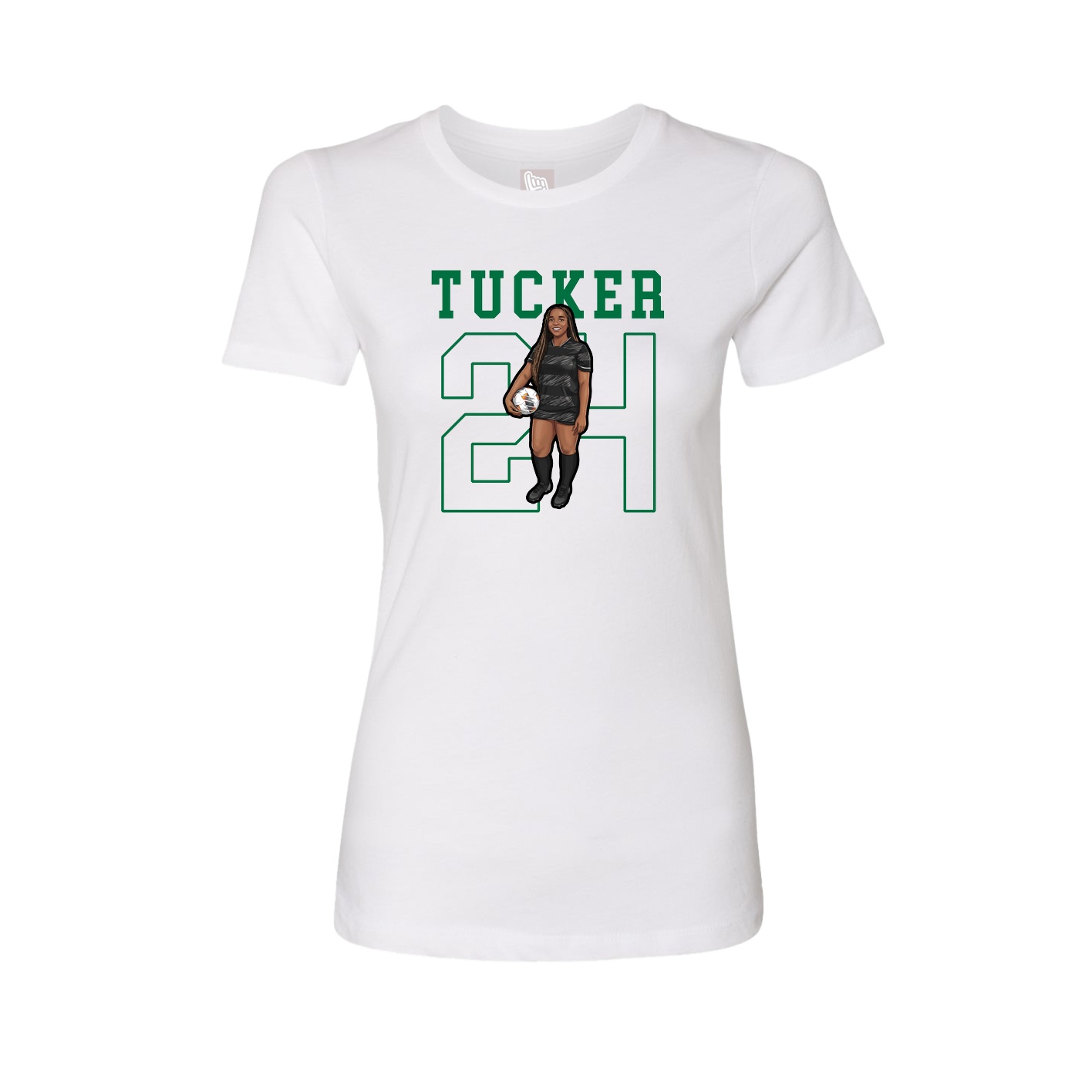 Fitted Women's Tee — Shirsey in White