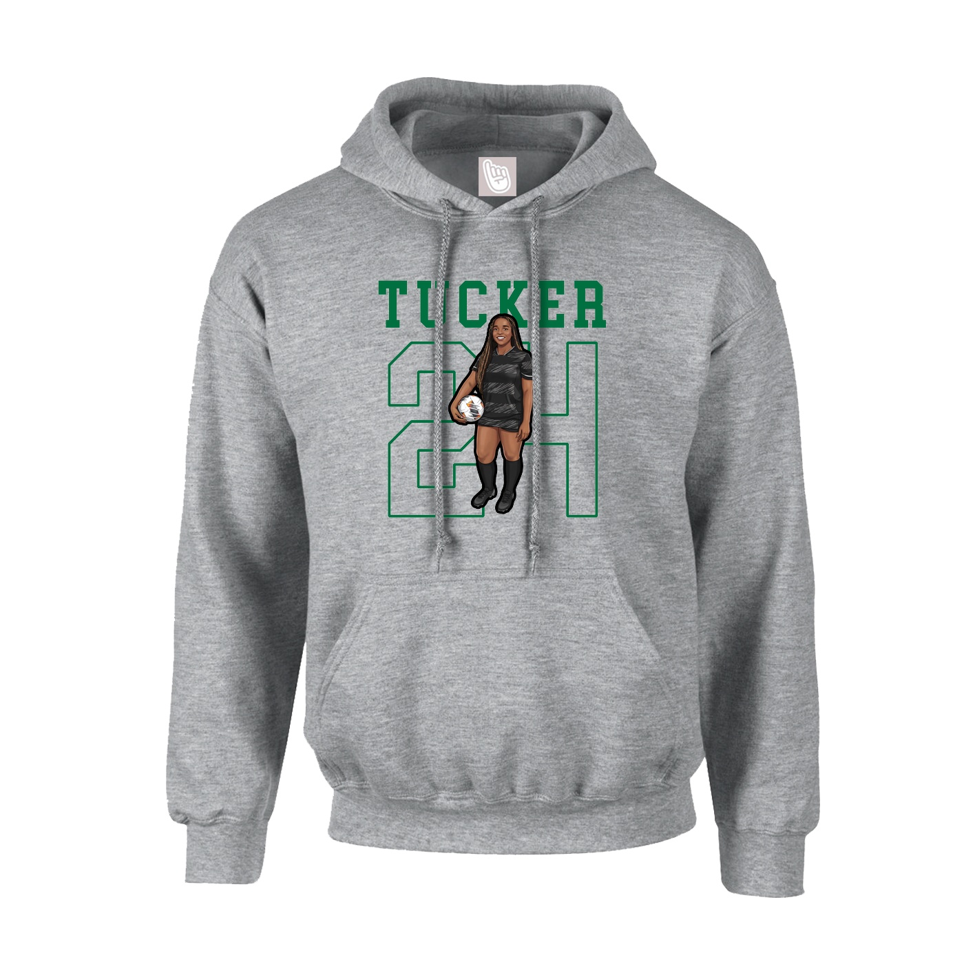 Youth Hoodie — Shirsey in Grey
