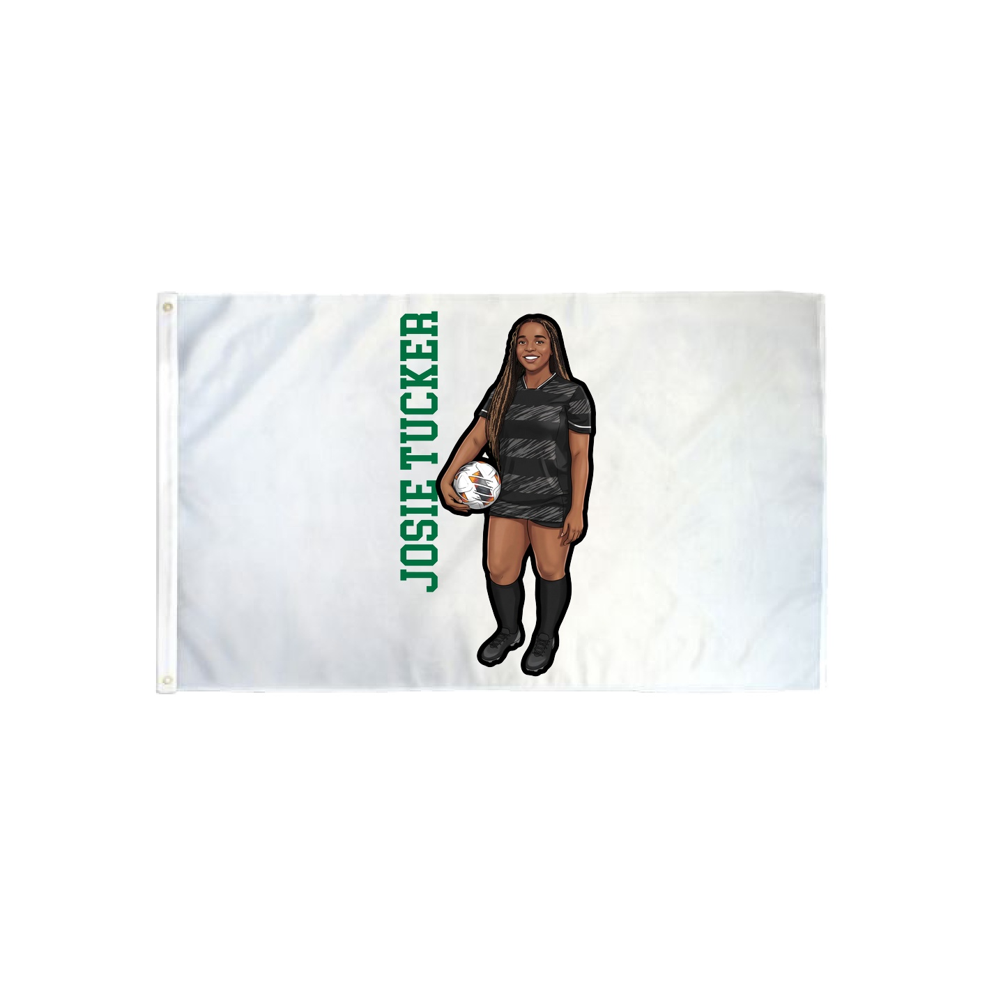3x5 Flag — Name Vertical in Classic