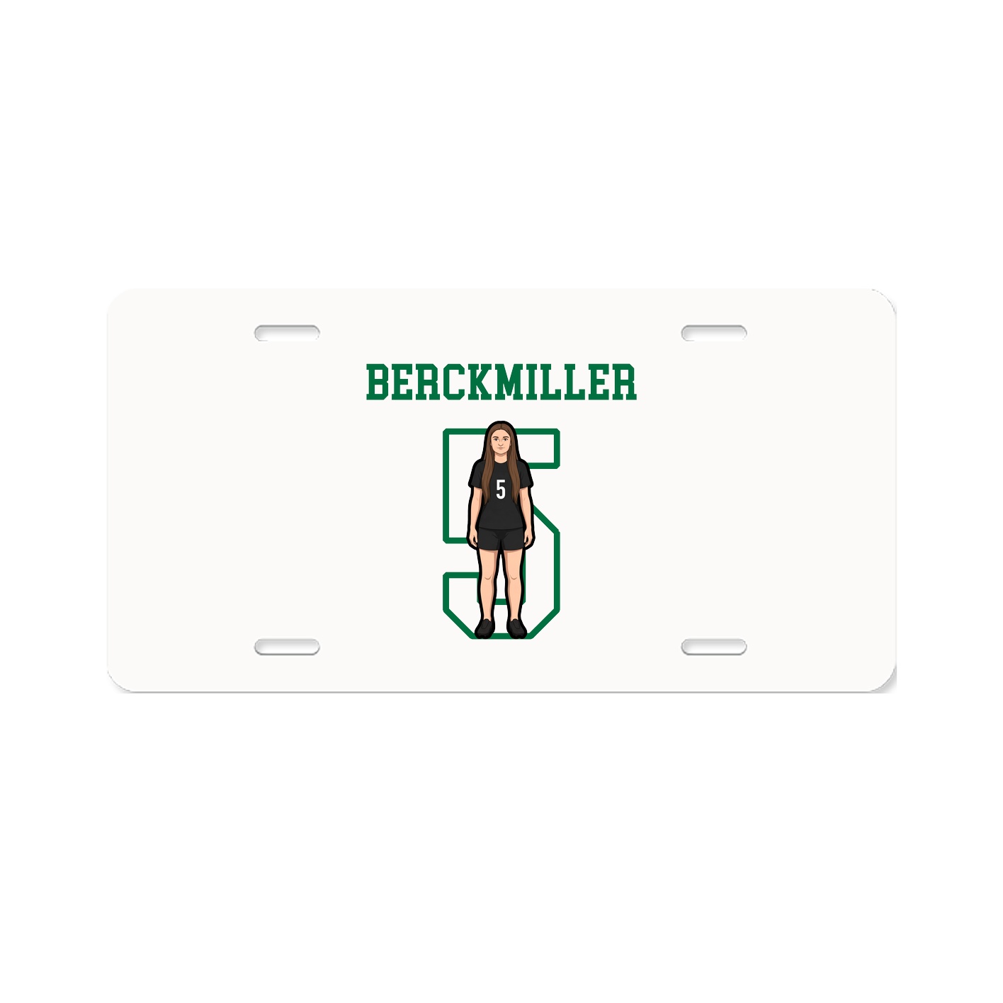 License Plate — Shirsey in Classic