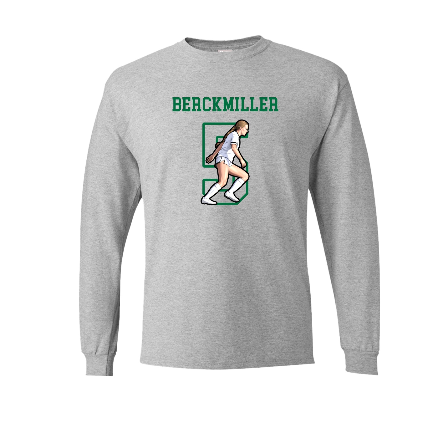 Long Sleeve Tee — Shirsey in Grey