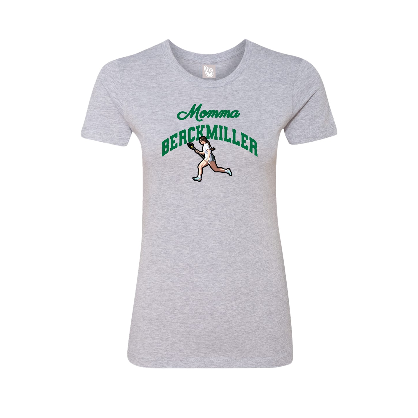 Womens Tee — Mothers Day Arch in Grey