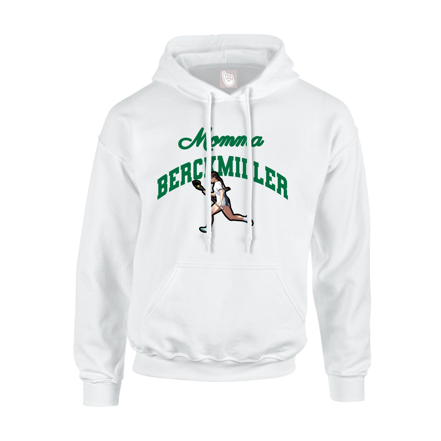 Youth Hoodie — Mothers Day Arch in White