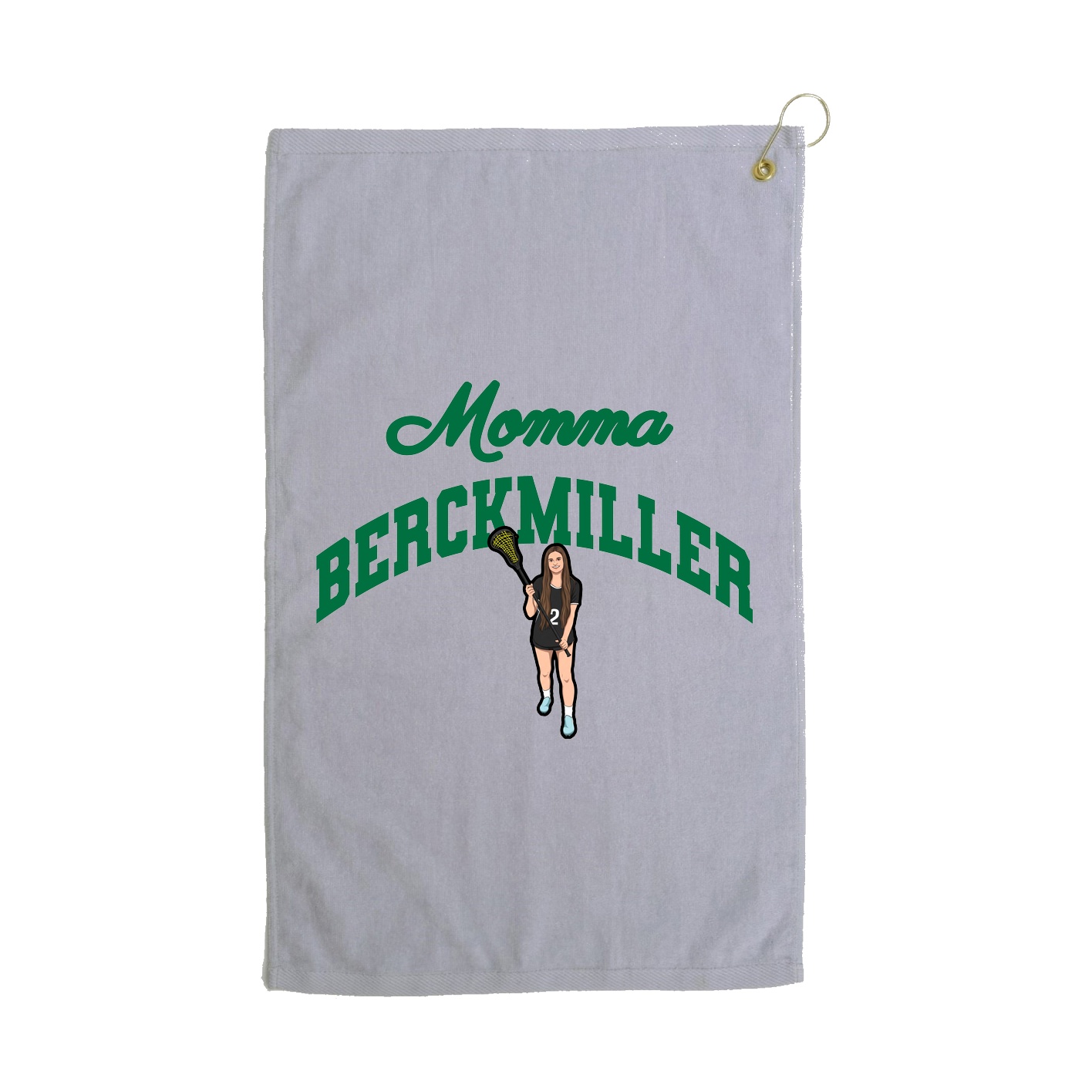 Golf Towel — Mothers Day Arch in Grey