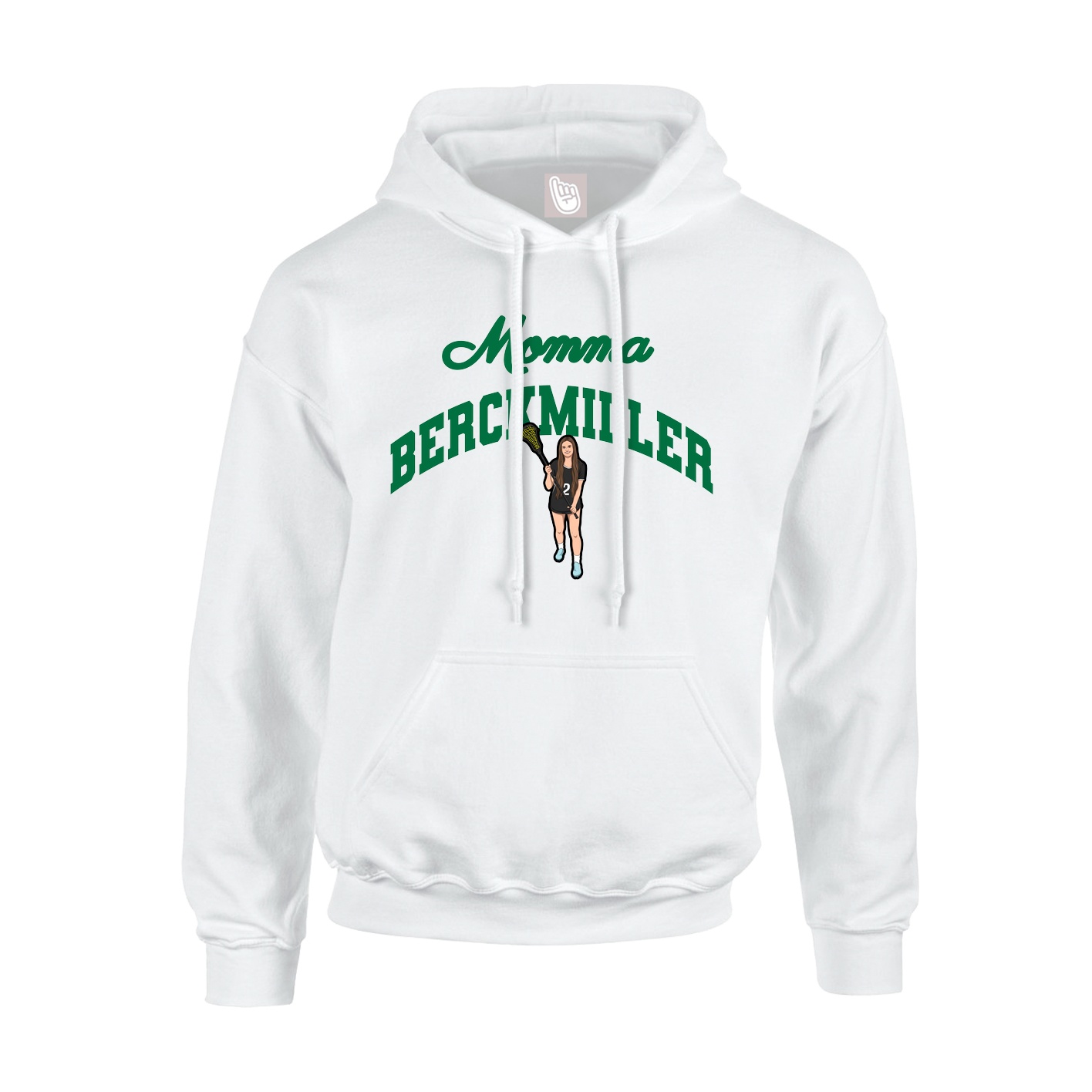 Hoodie — Mothers Day Arch in White