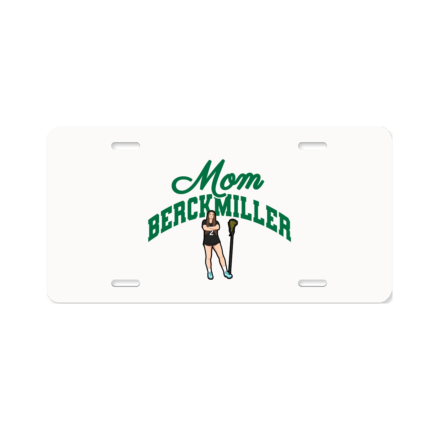 License Plate — Mothers Day Arch in Classic