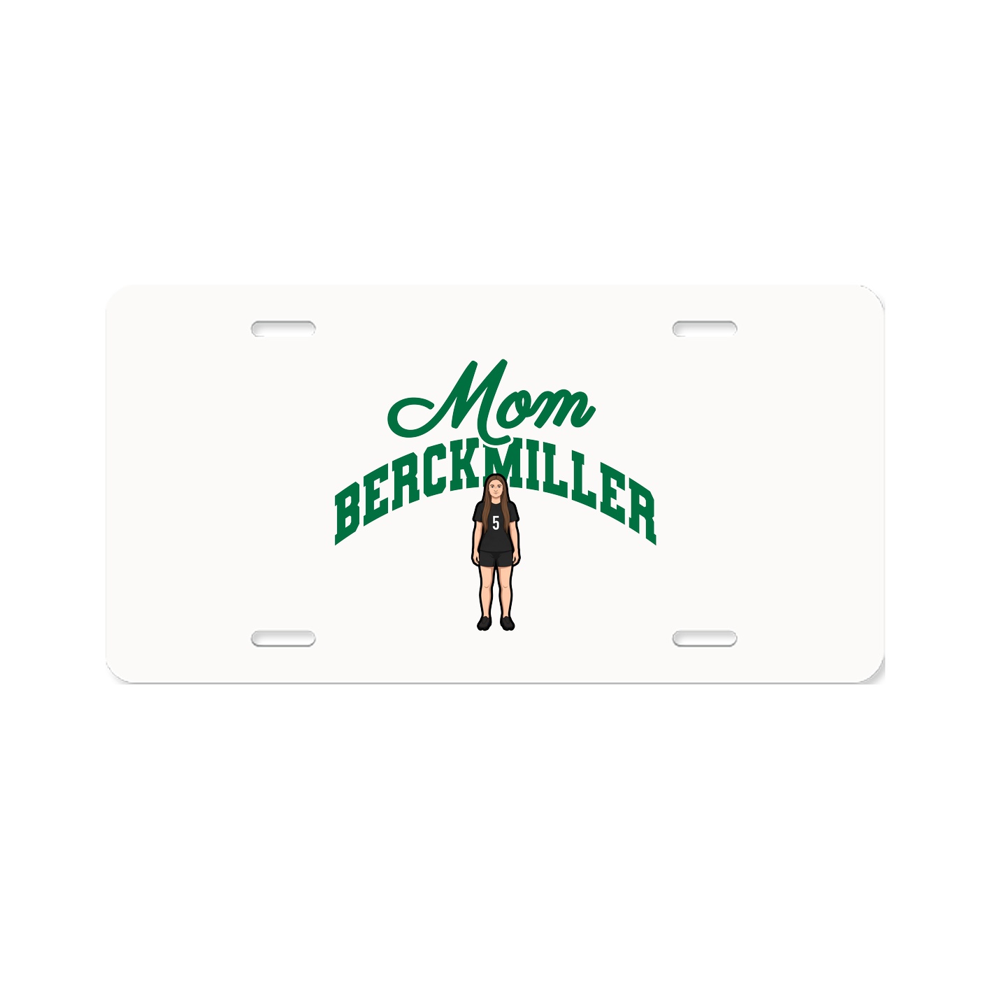 License Plate — Mothers Day Arch in Classic