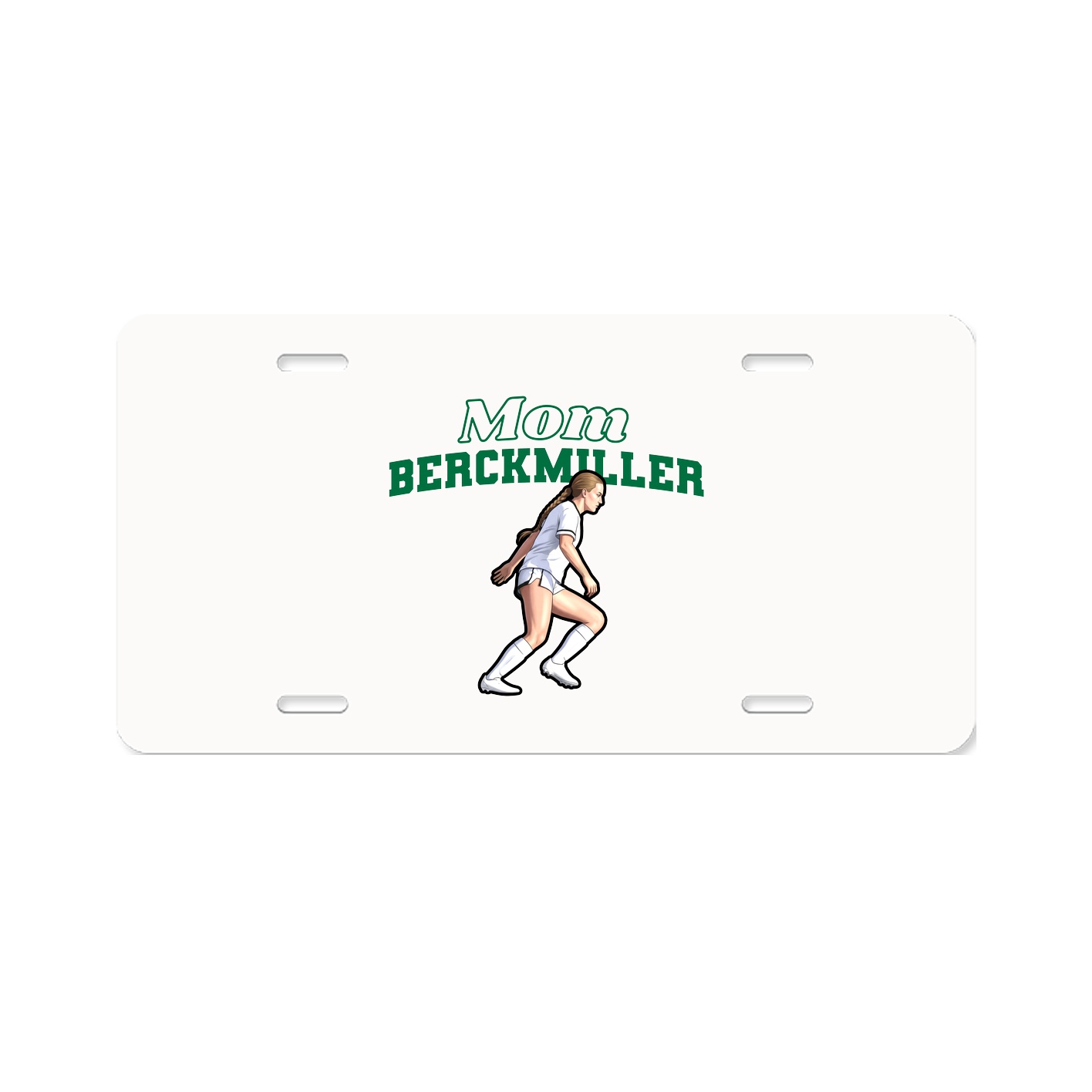 License Plate — Mothers Day Block in Classic