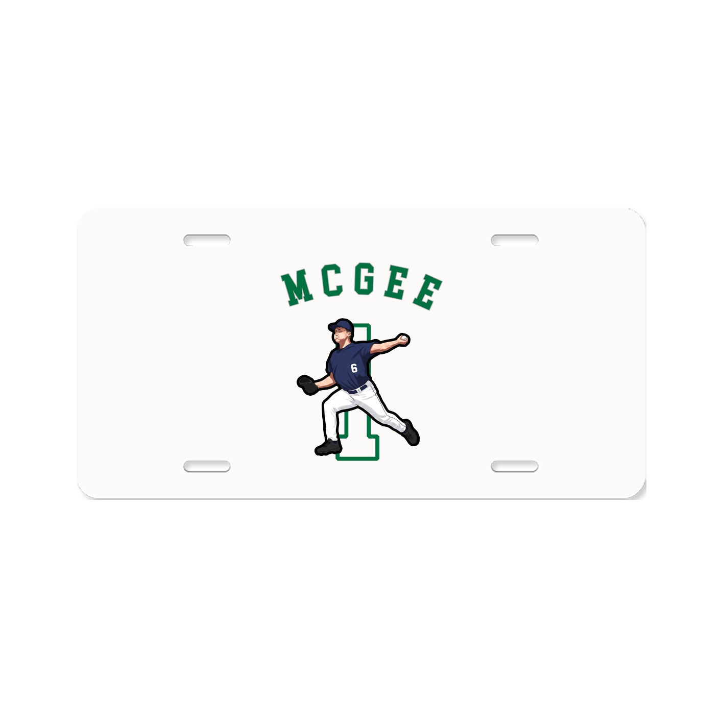 License Plate — Shirsey Arch in Classic