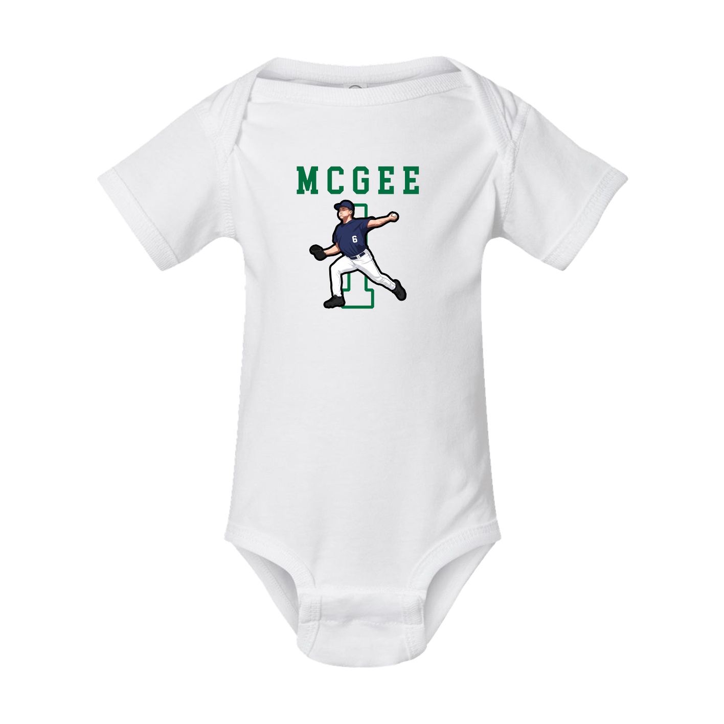 Baby Onesie — Shirsey in White