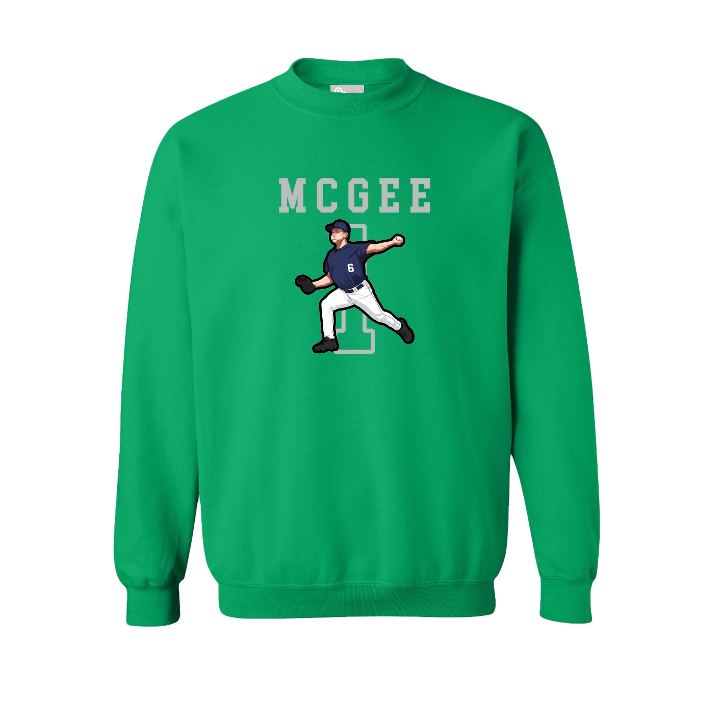 Fleece Crew — Shirsey in Green