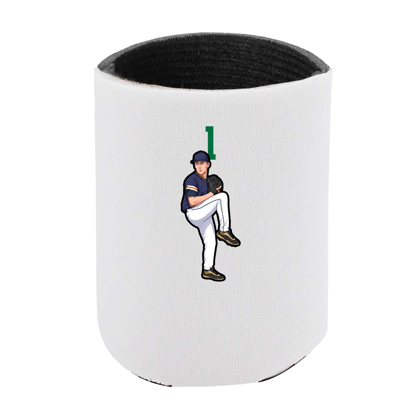 Can Holder — Number Top in White