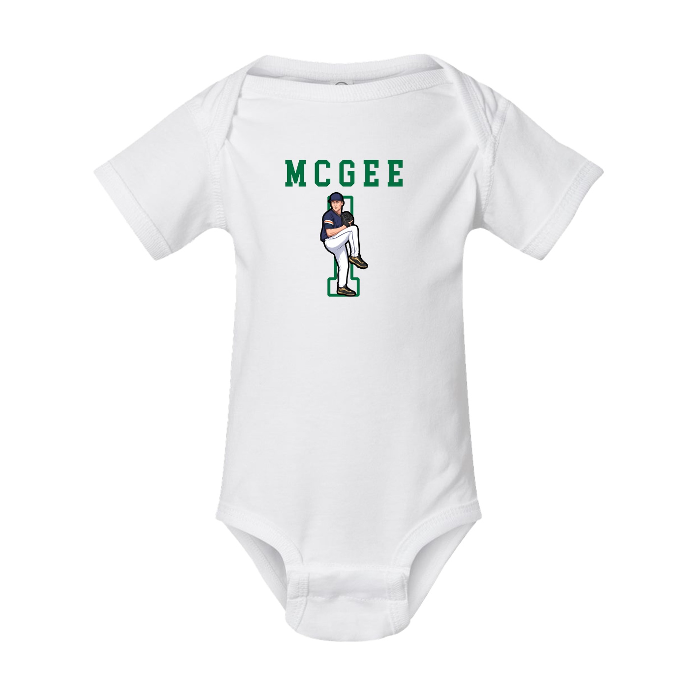 Baby Onesie — Shirsey in White