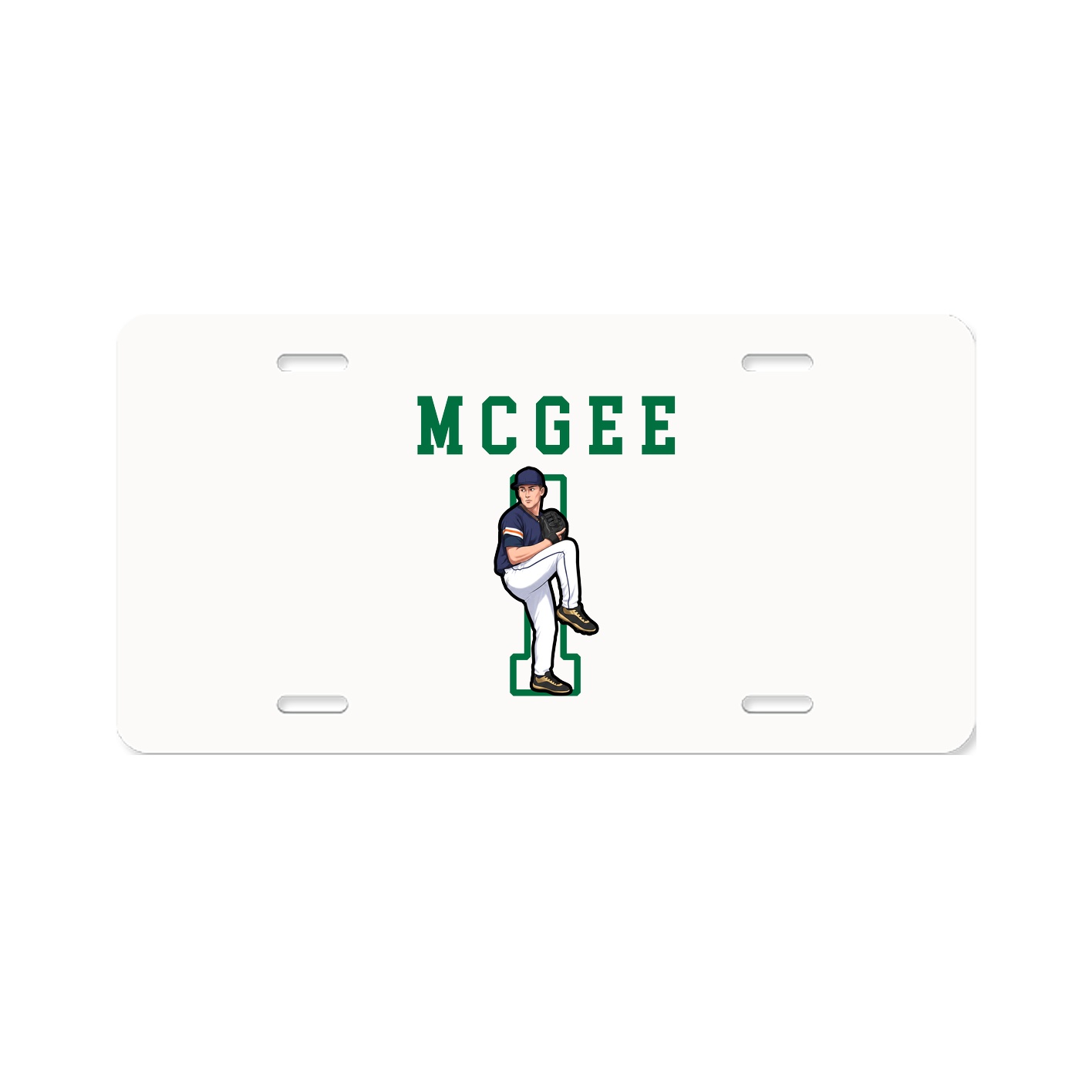License Plate — Shirsey in Classic