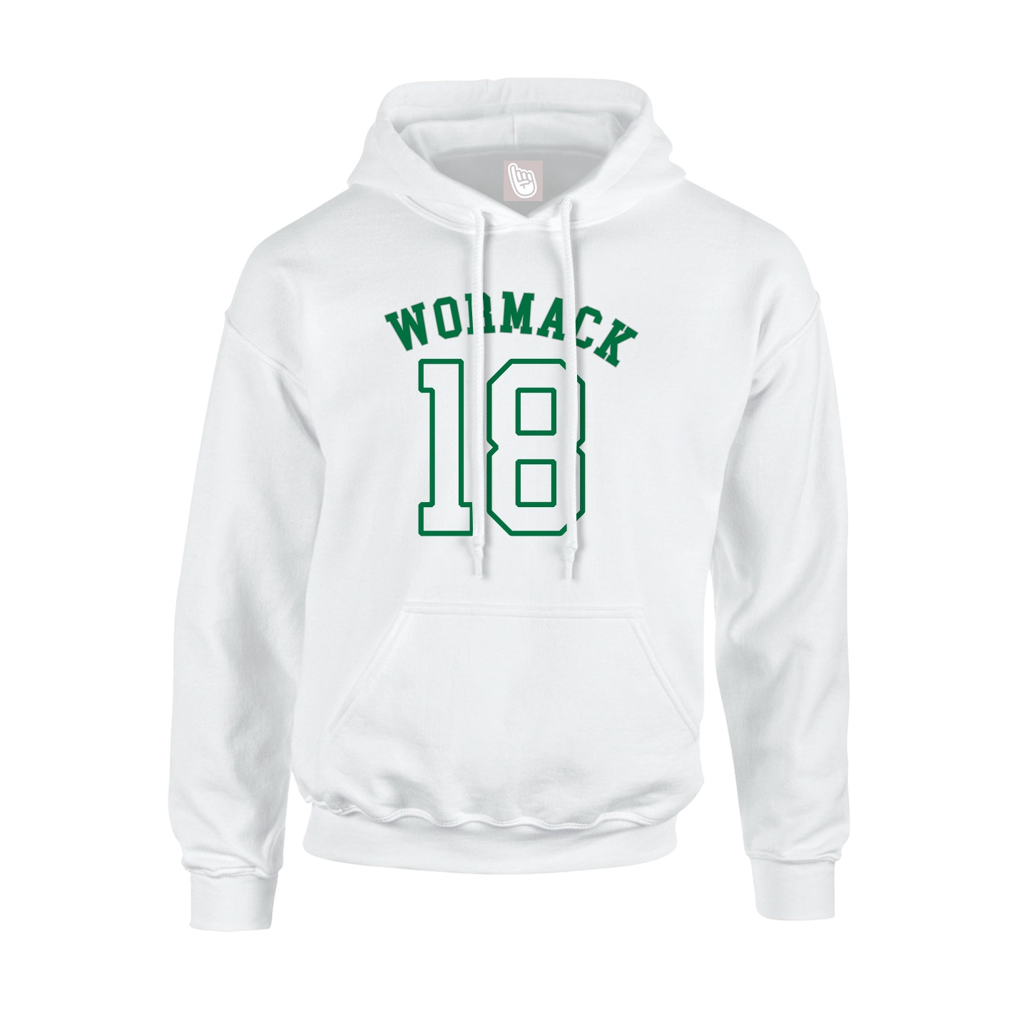 Hoodie — Shirsey Arch in White