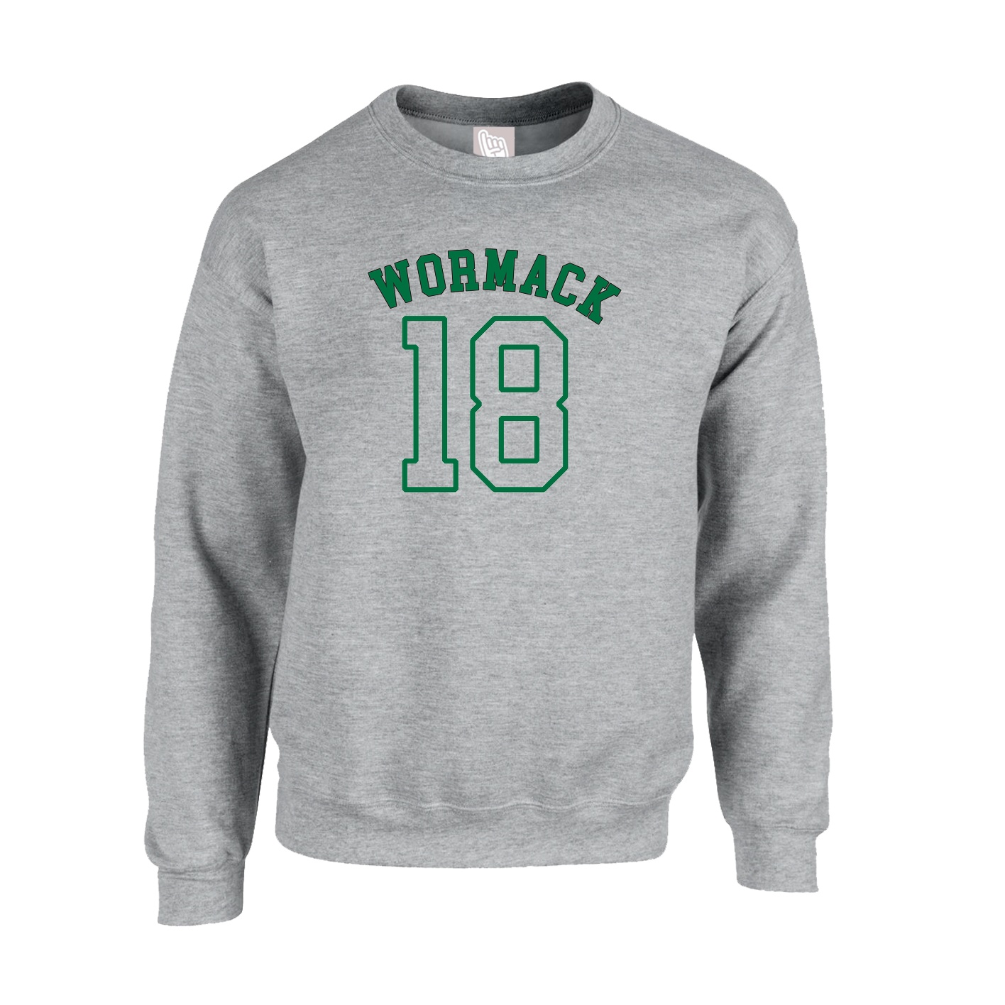 Fleece Crew — Shirsey Arch in Grey