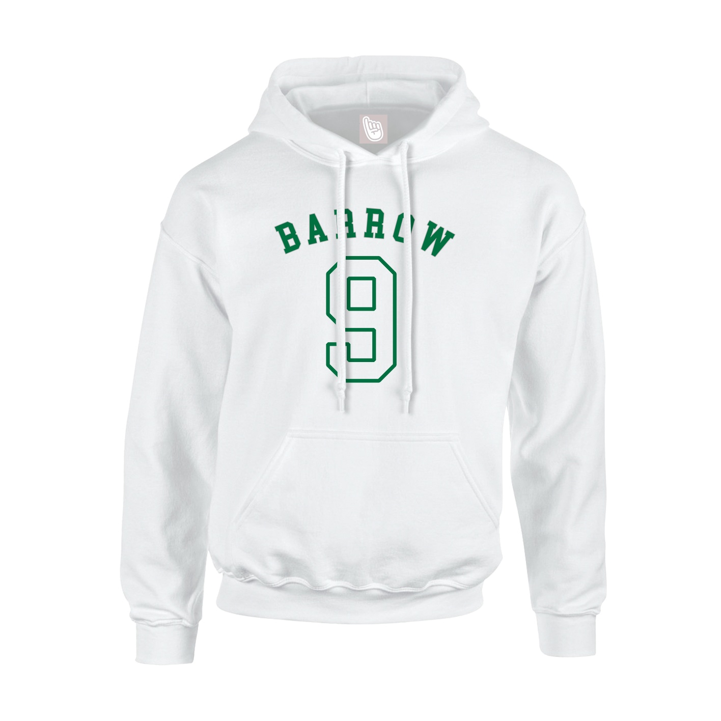 Hoodie — Shirsey Arch in White
