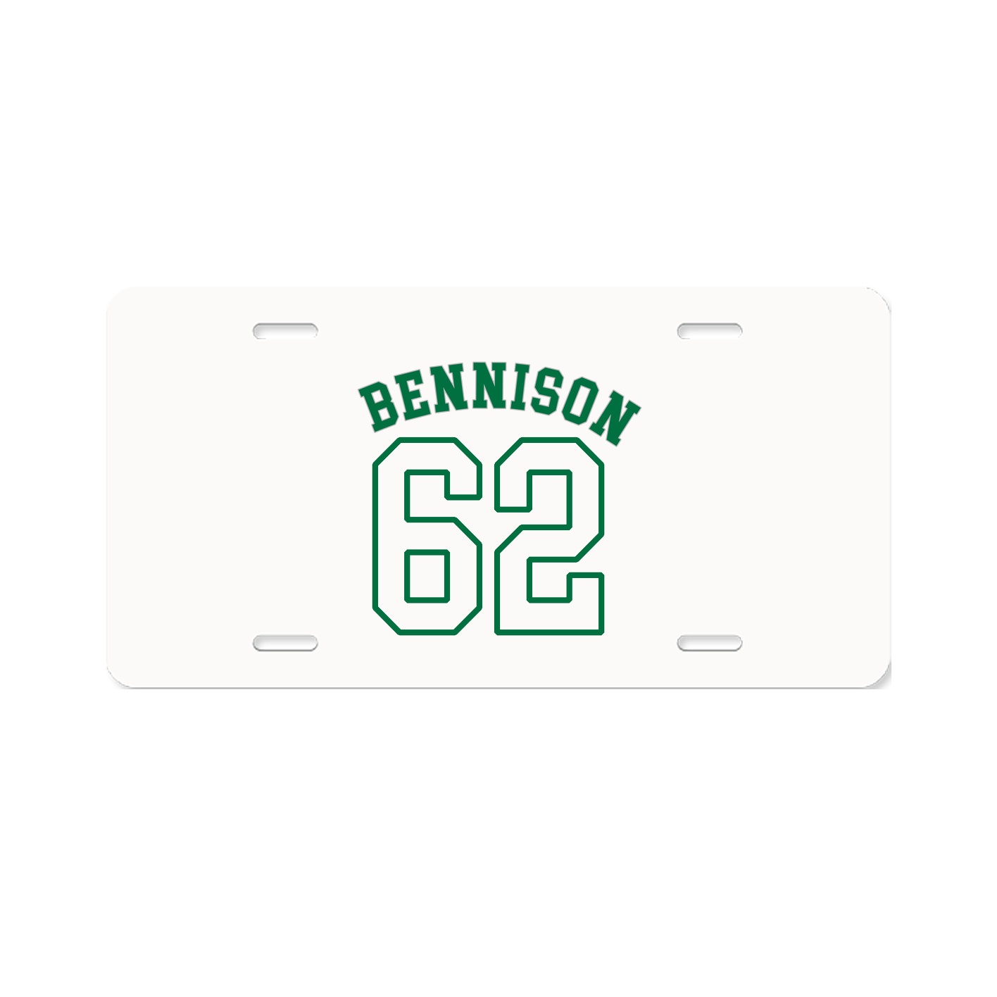 License Plate — Shirsey Arch in Classic