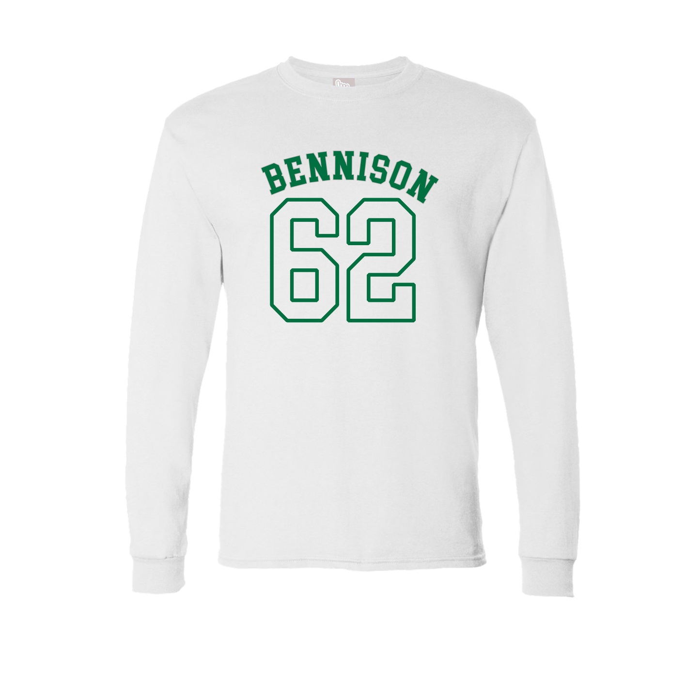 Long Sleeve Tee — Shirsey Arch in White