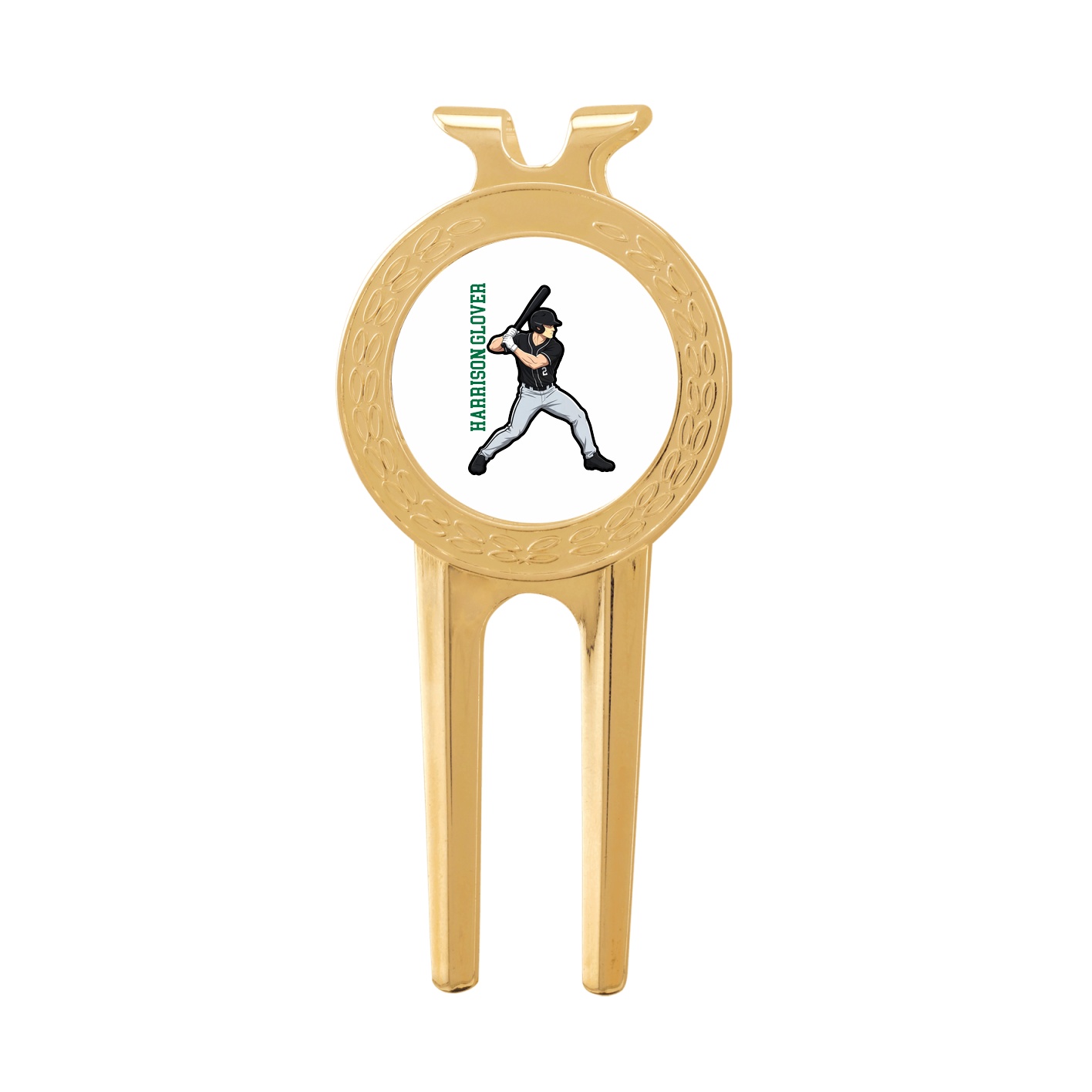 Divot Tool with Ball Marker — Name Vertical in Classic