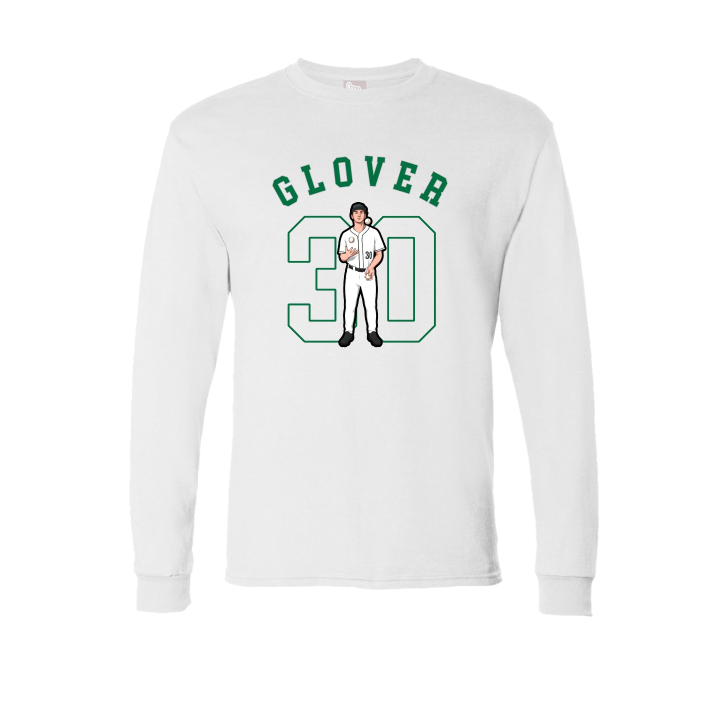 Long Sleeve Tee — Shirsey Arch in White