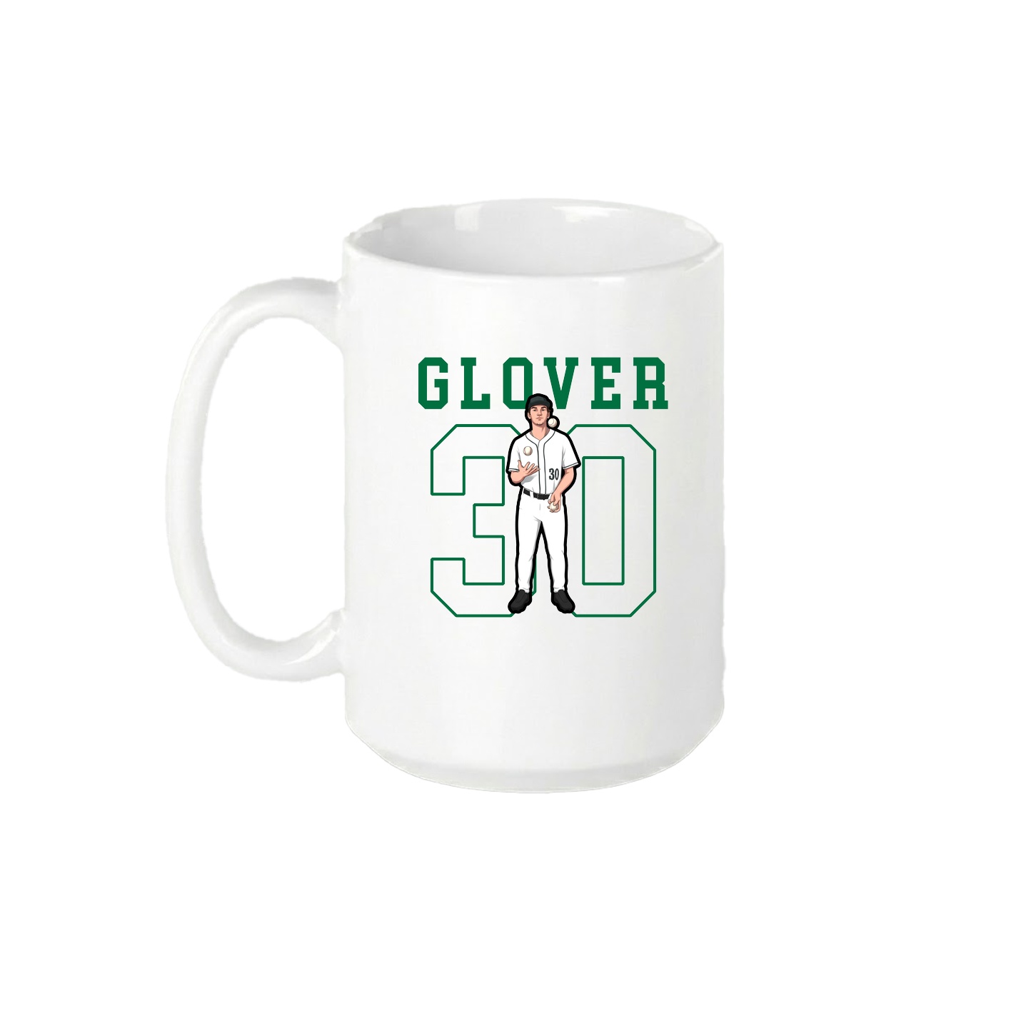 15oz Coffee Mug — Shirsey in White