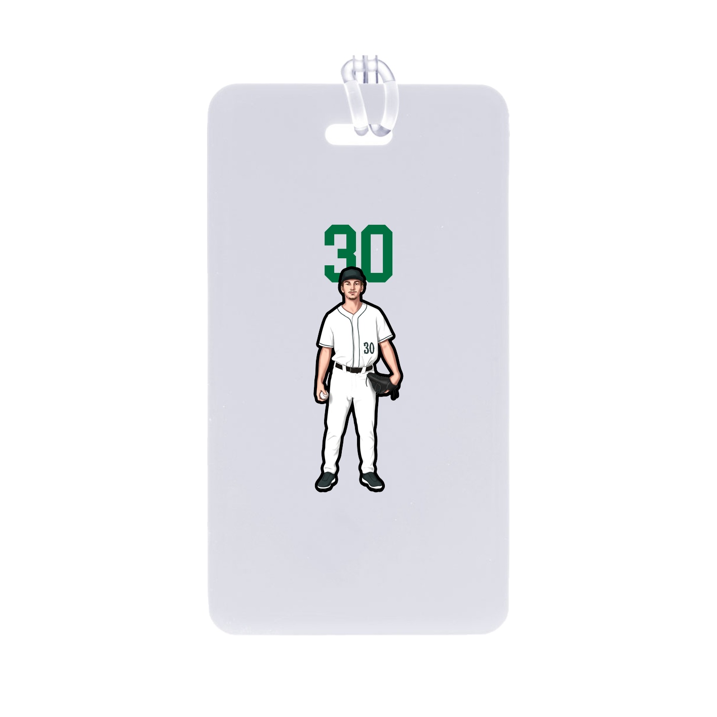 Bag Tag — Number Top in Classic