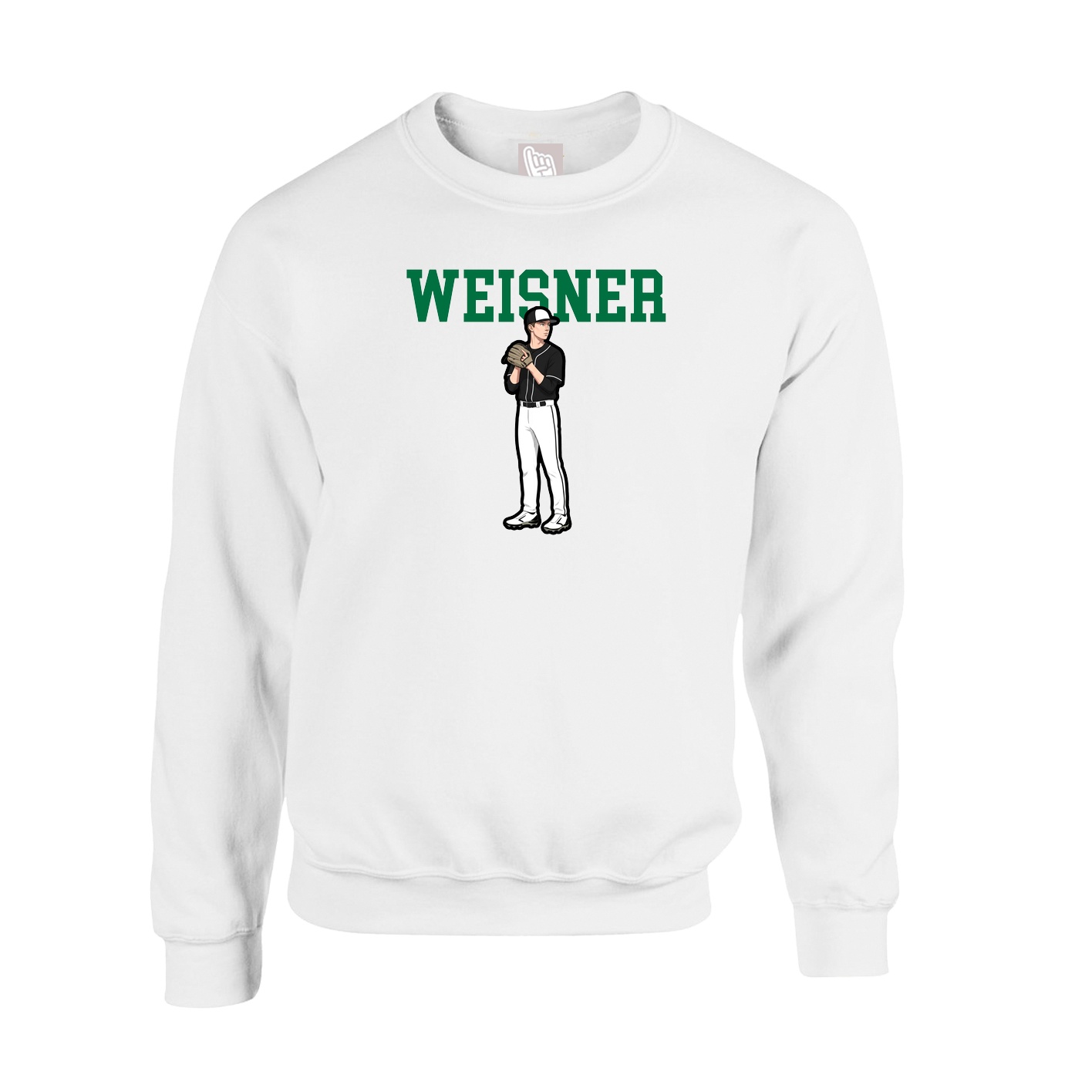 Fleece Crew — Shirsey in White