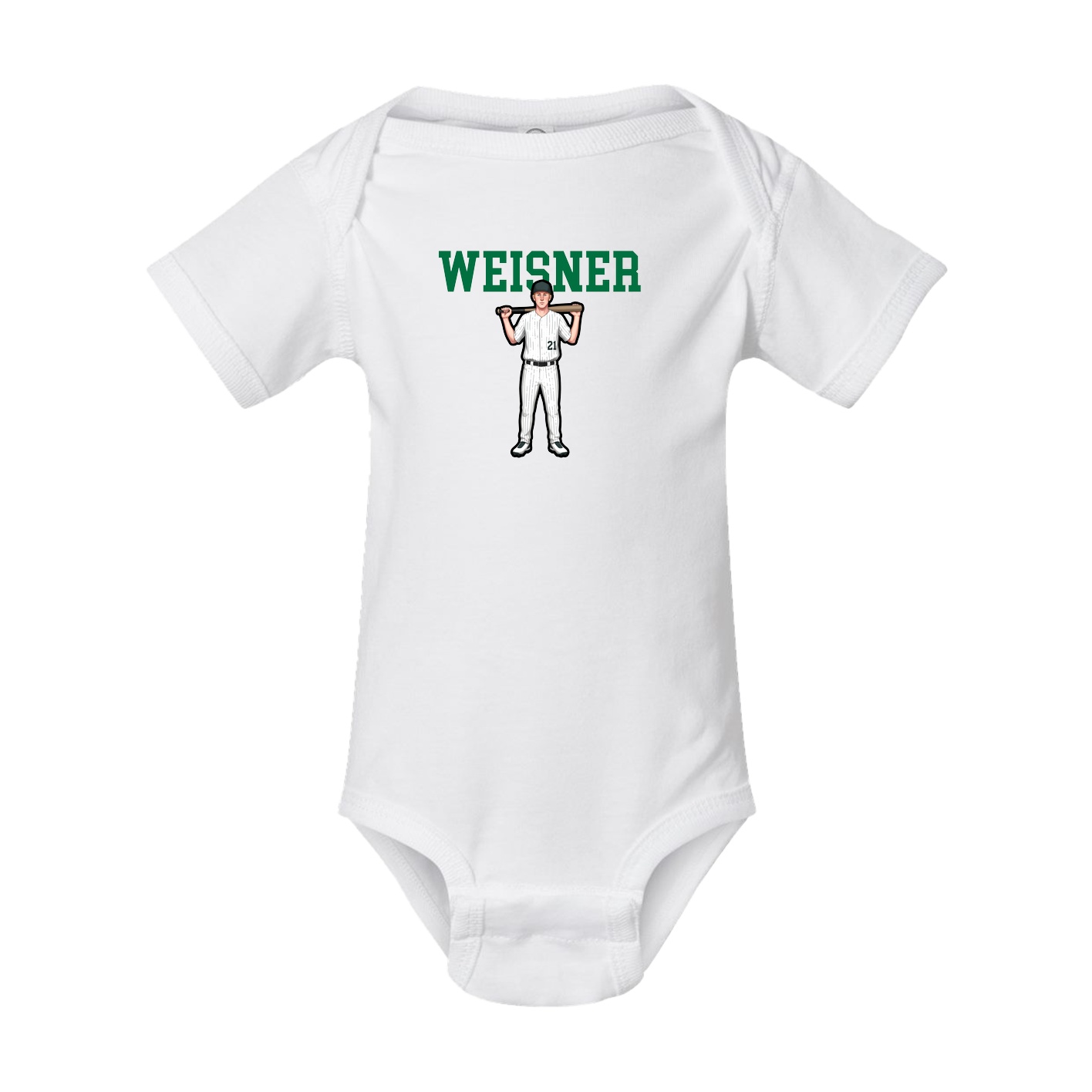 Baby Onesie — Shirsey in White