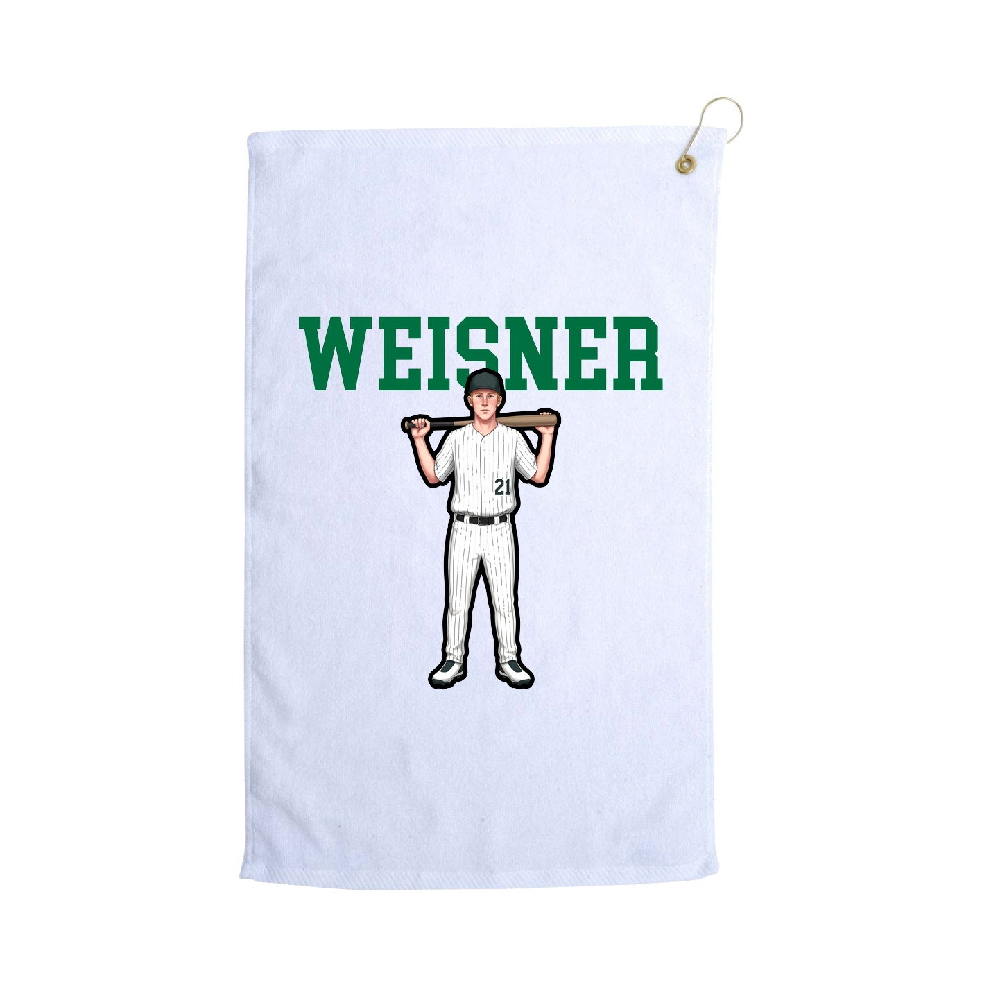 Golf Towel — Shirsey in White