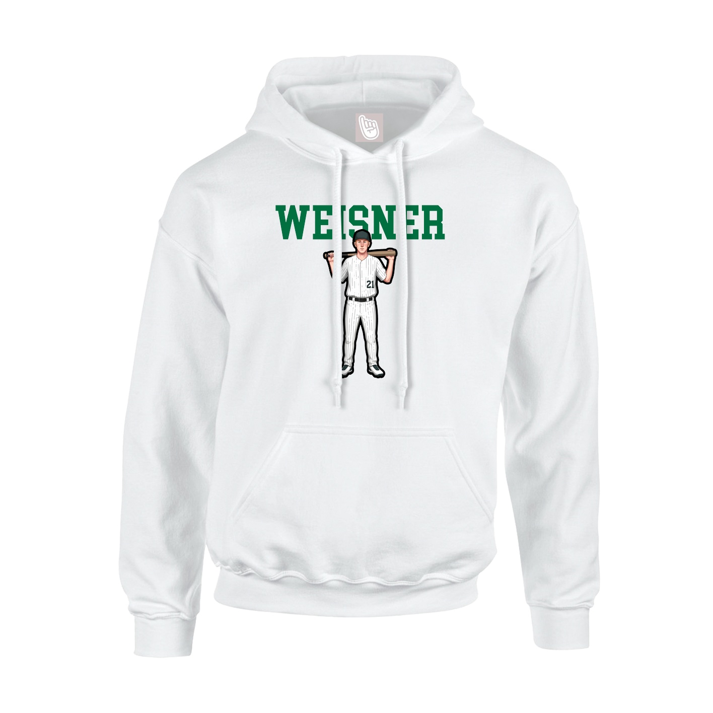Youth Hoodie — Shirsey in White