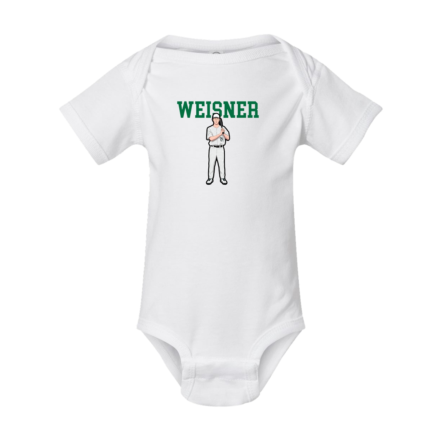 Baby Onesie — Shirsey in White