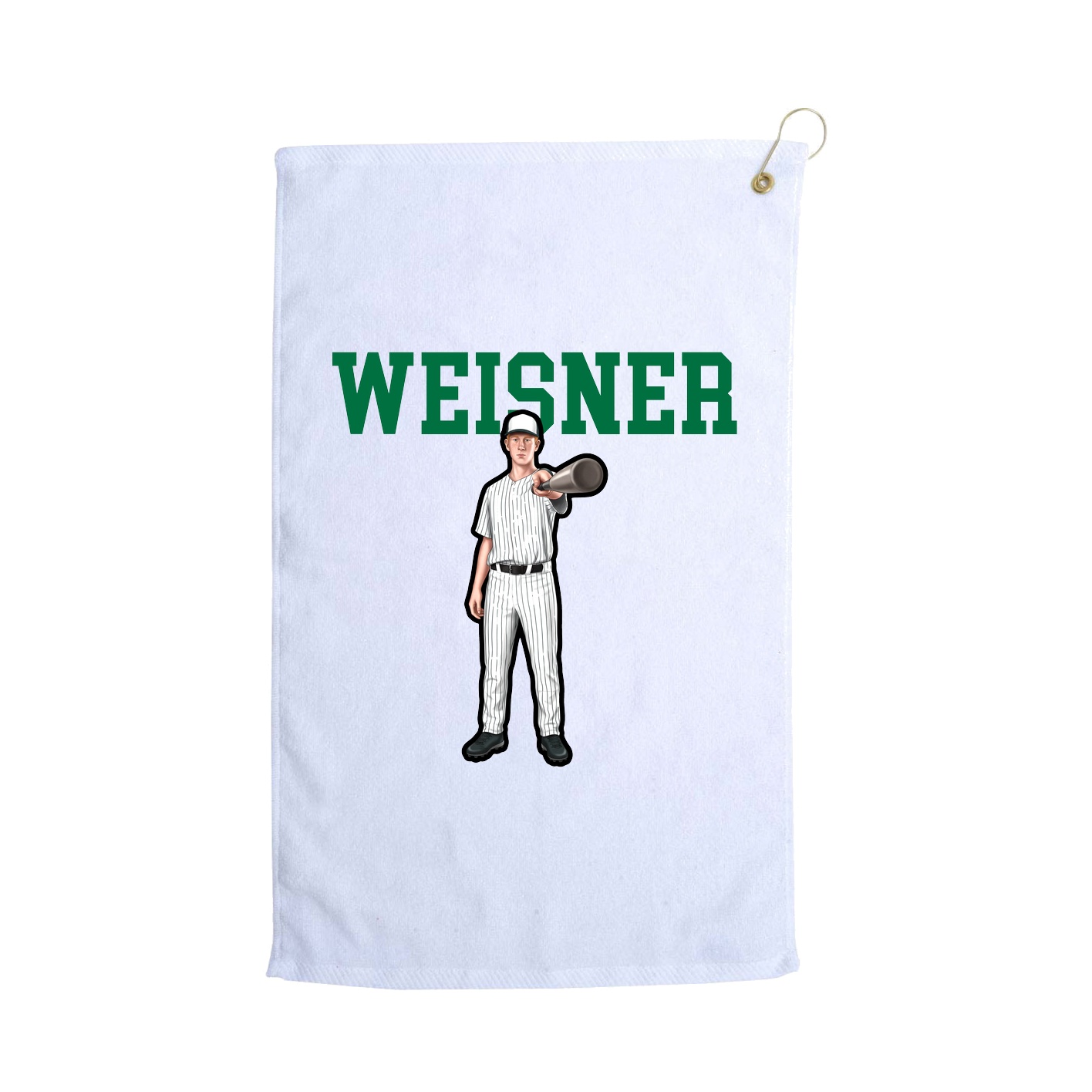 Golf Towel — Shirsey in White
