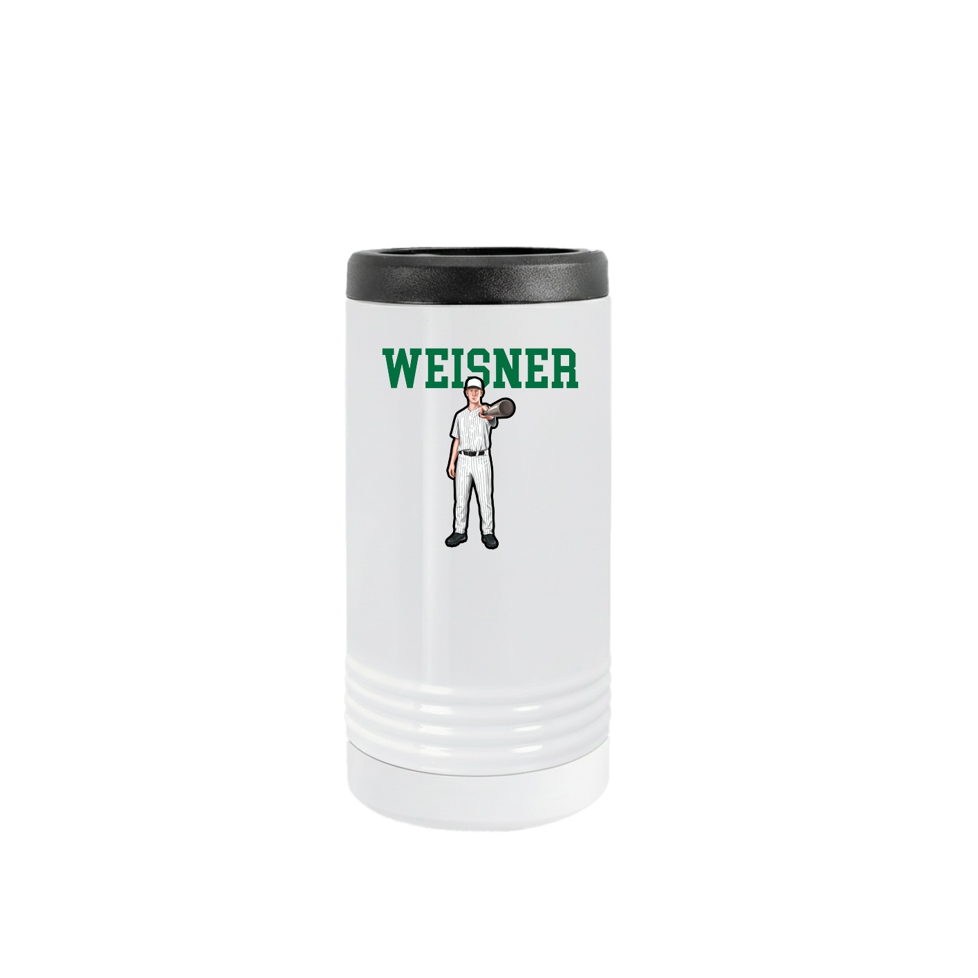 Slim Beverage Holder — Shirsey in White