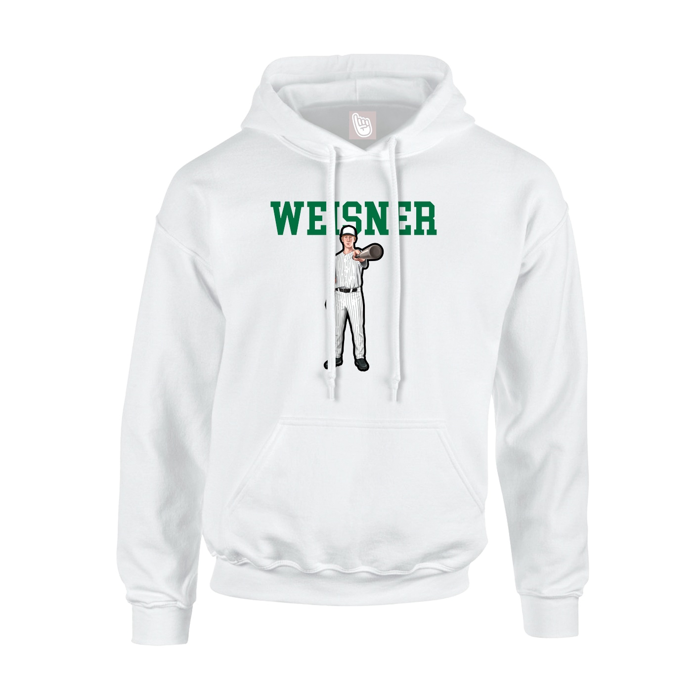 Youth Hoodie — Shirsey in White