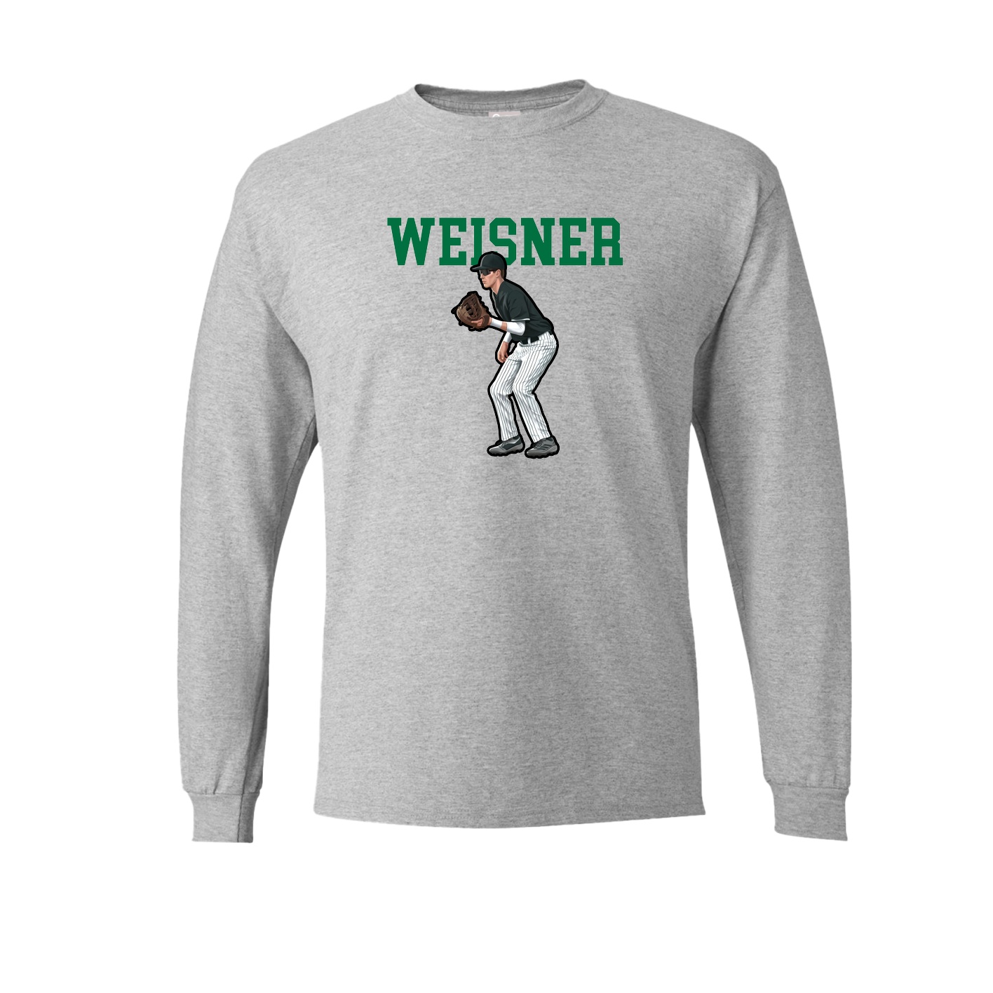 Long Sleeve Tee — Shirsey in Grey