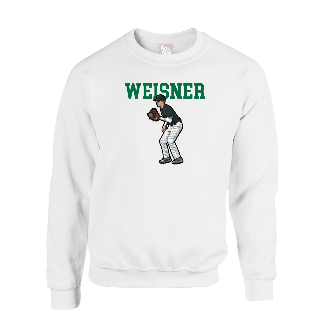 Fleece Crew — Shirsey in White