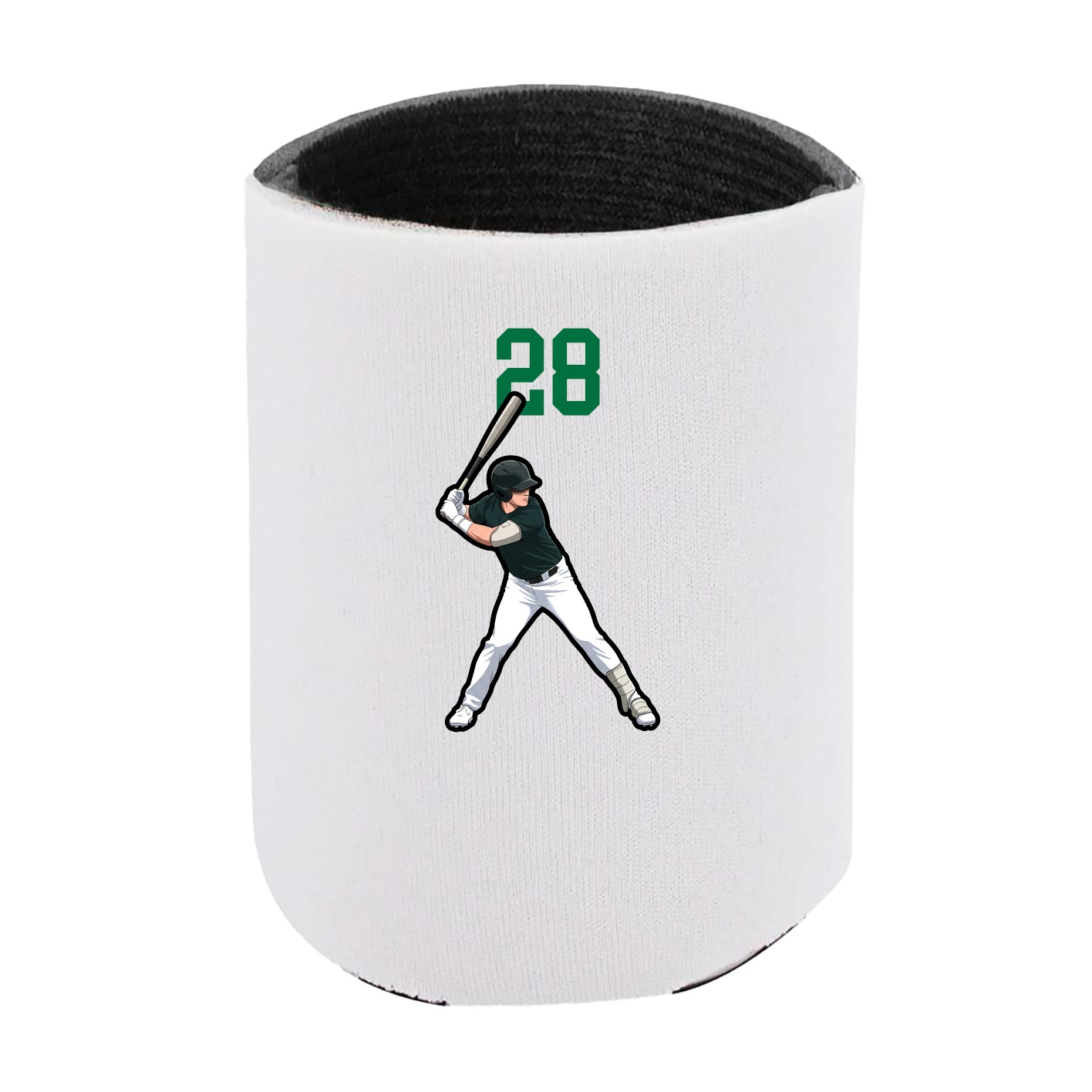 Can Holder — Number Top in White