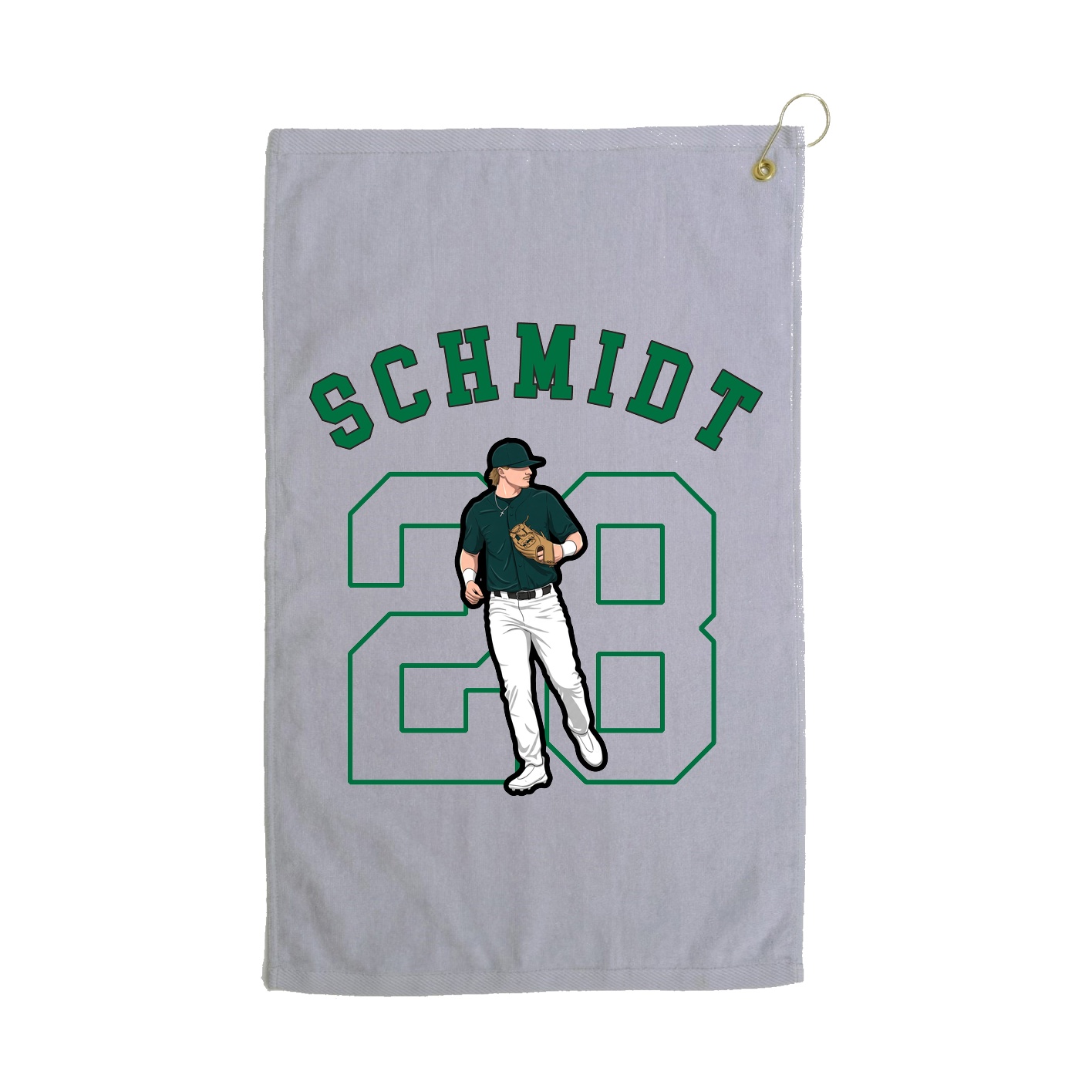 Golf Towel — Shirsey Arch in Grey