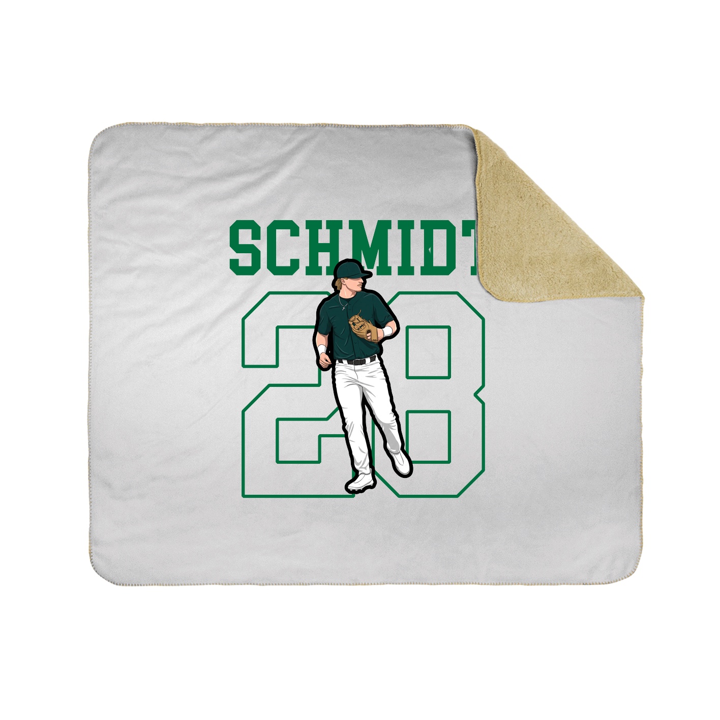50x60 Sherpa Lined Throw Blanket